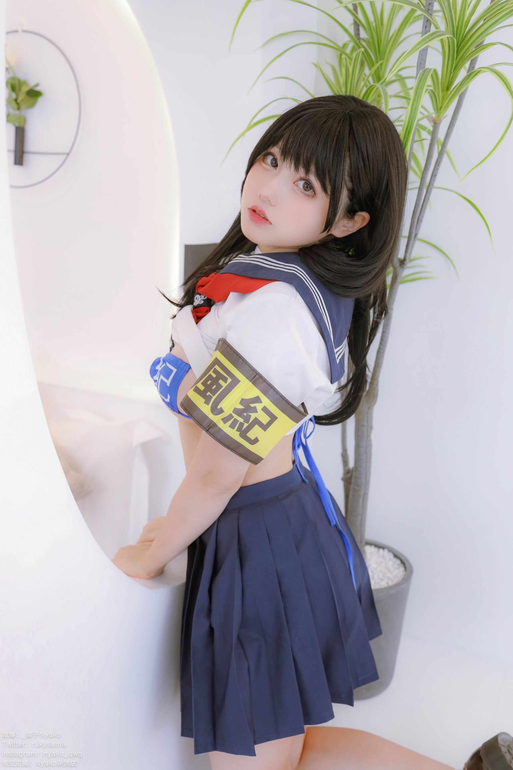 萌妹子Nyako喵子 – 风纪委员 Cosplay-第61张