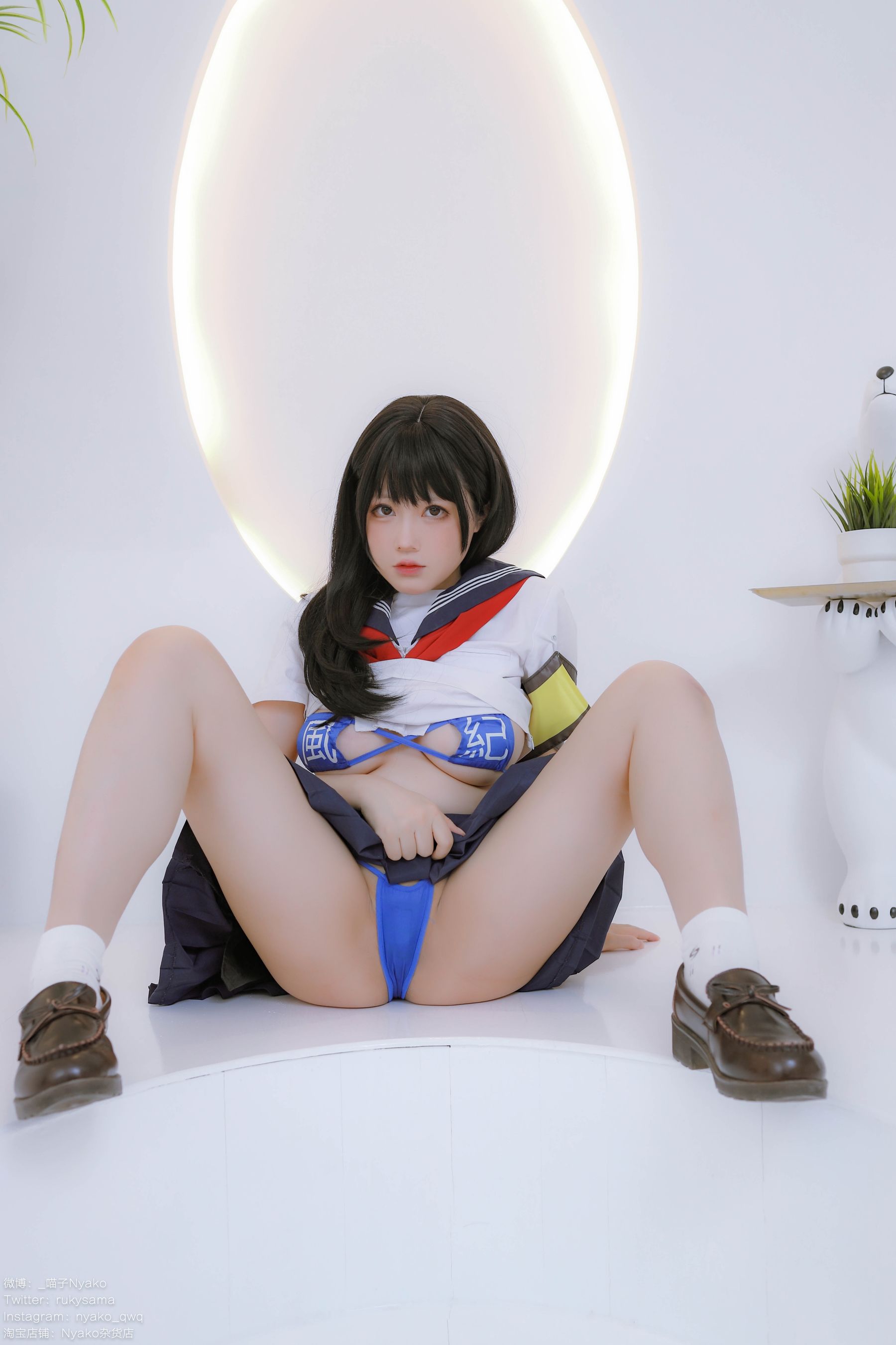 萌妹子Nyako喵子 – 风纪委员 Cosplay-第70张