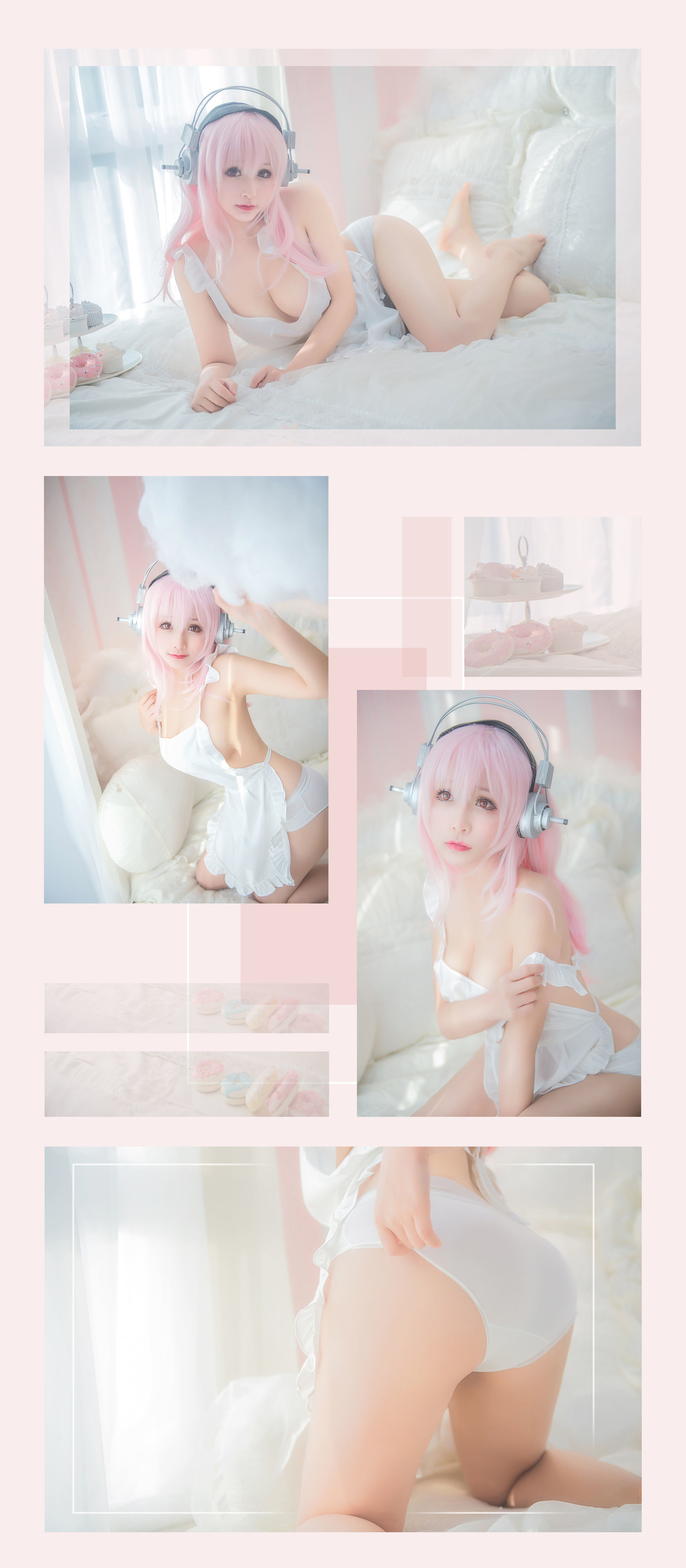 性感Coser三刀刀Miido 索尼子 Cosplay-第14张