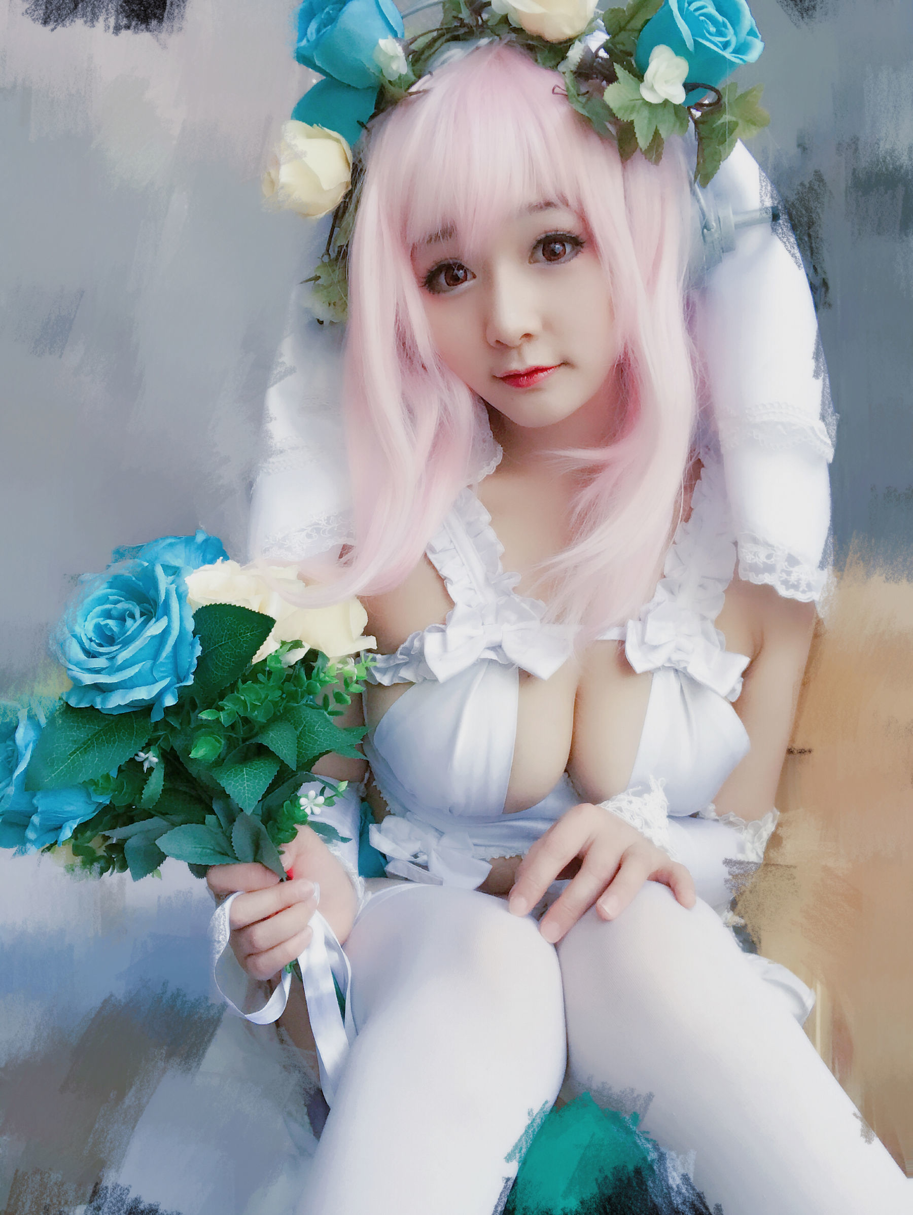 性感Coser三刀刀Miido 索尼子 Cosplay-第20张