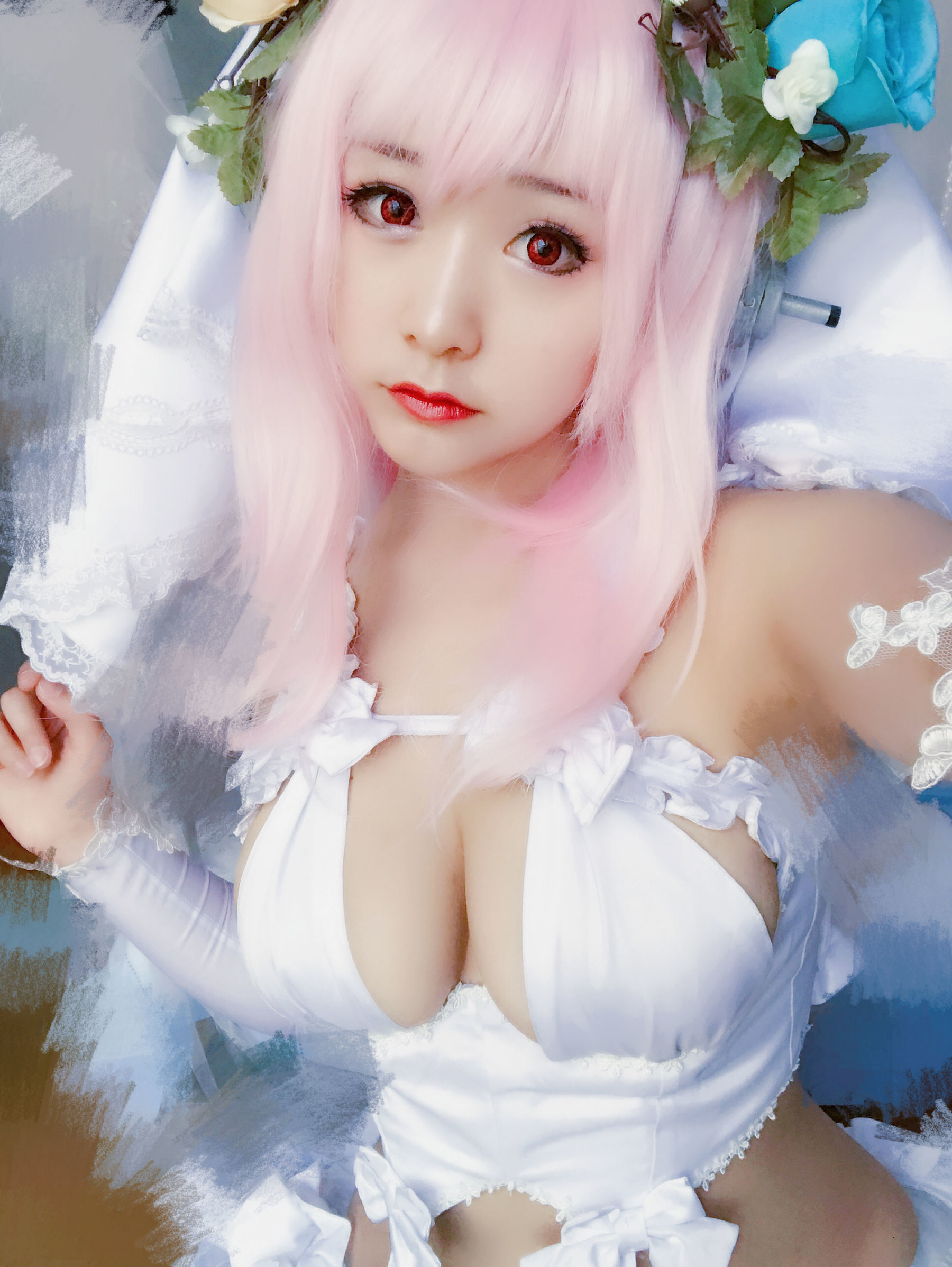 性感Coser三刀刀Miido 索尼子 Cosplay-第23张