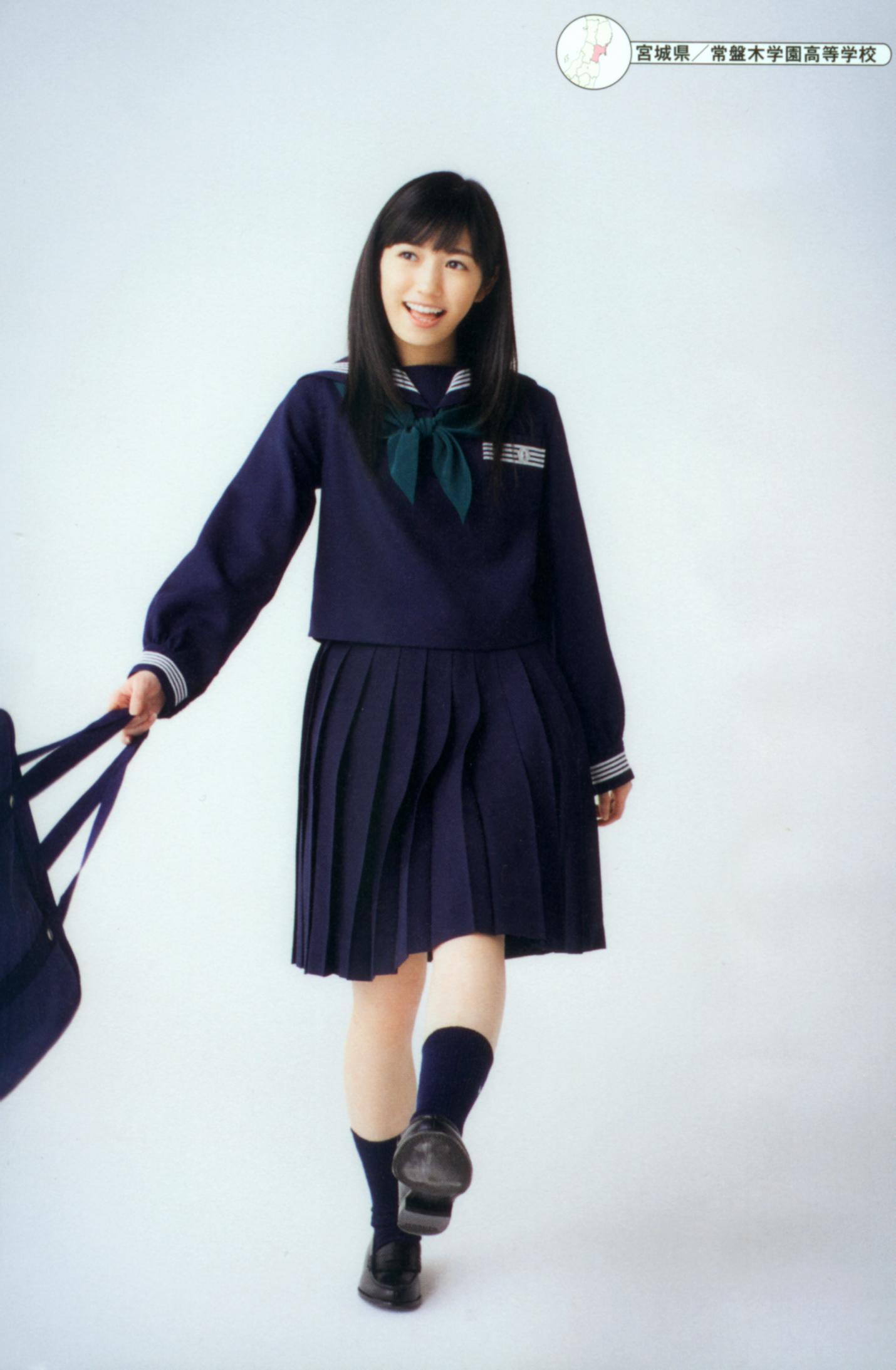 渡边麻友 最後の制服 Cosplay-第2张