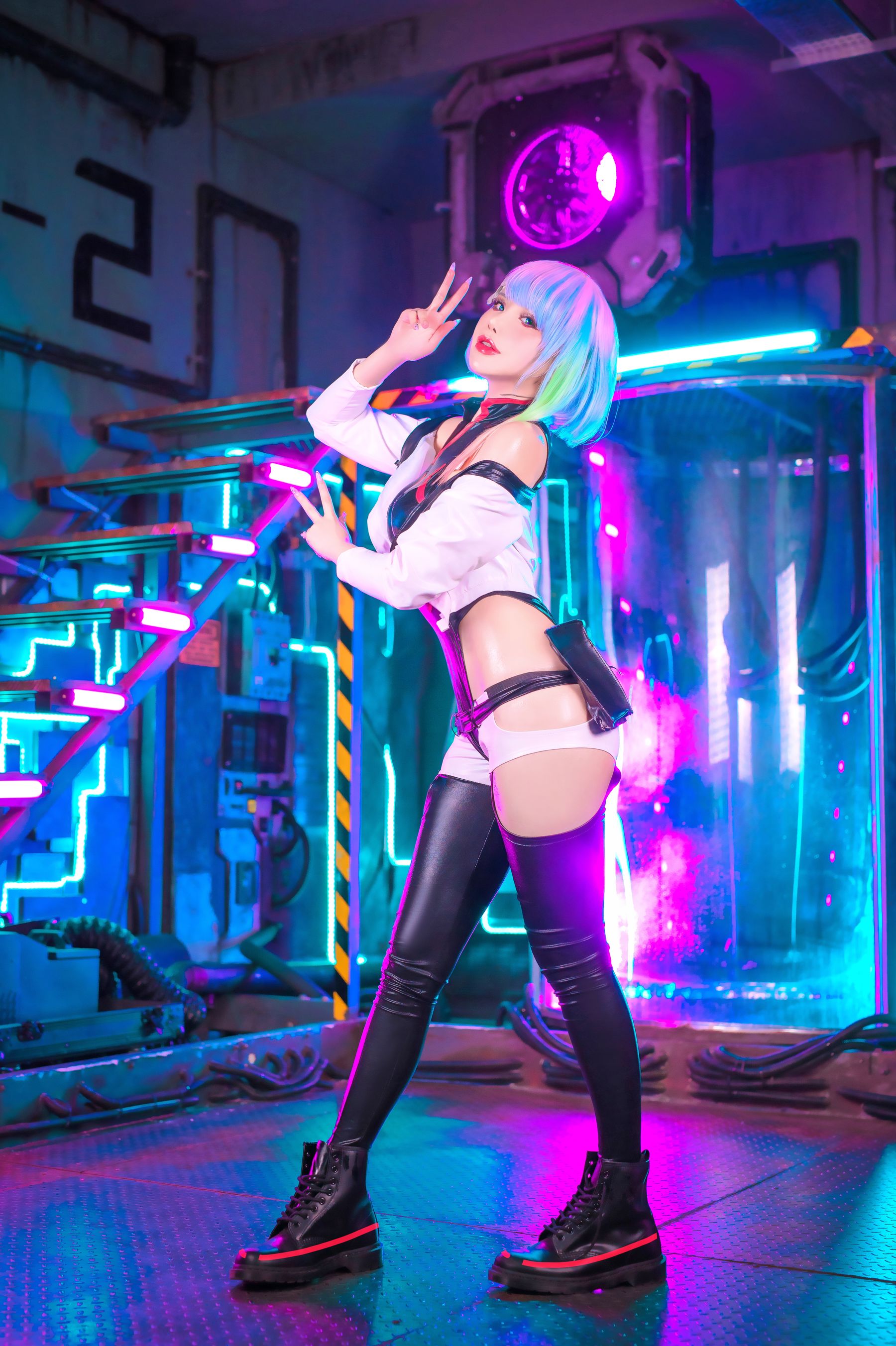 花リリ(Plant Lily) – Lucy Cosplay-第35张