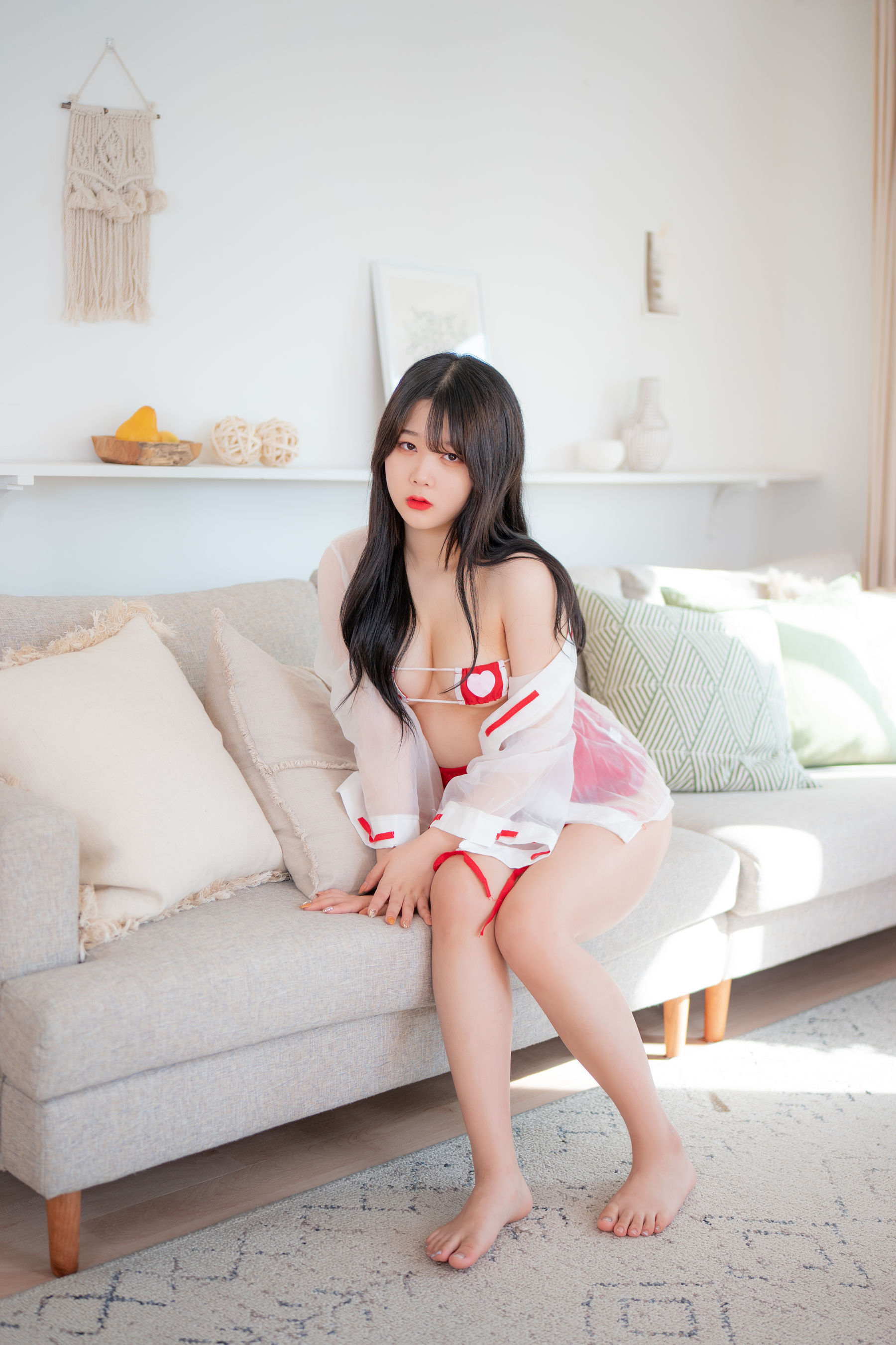 [CreamSoda] ZIA – White Cat Cosplay-第73张