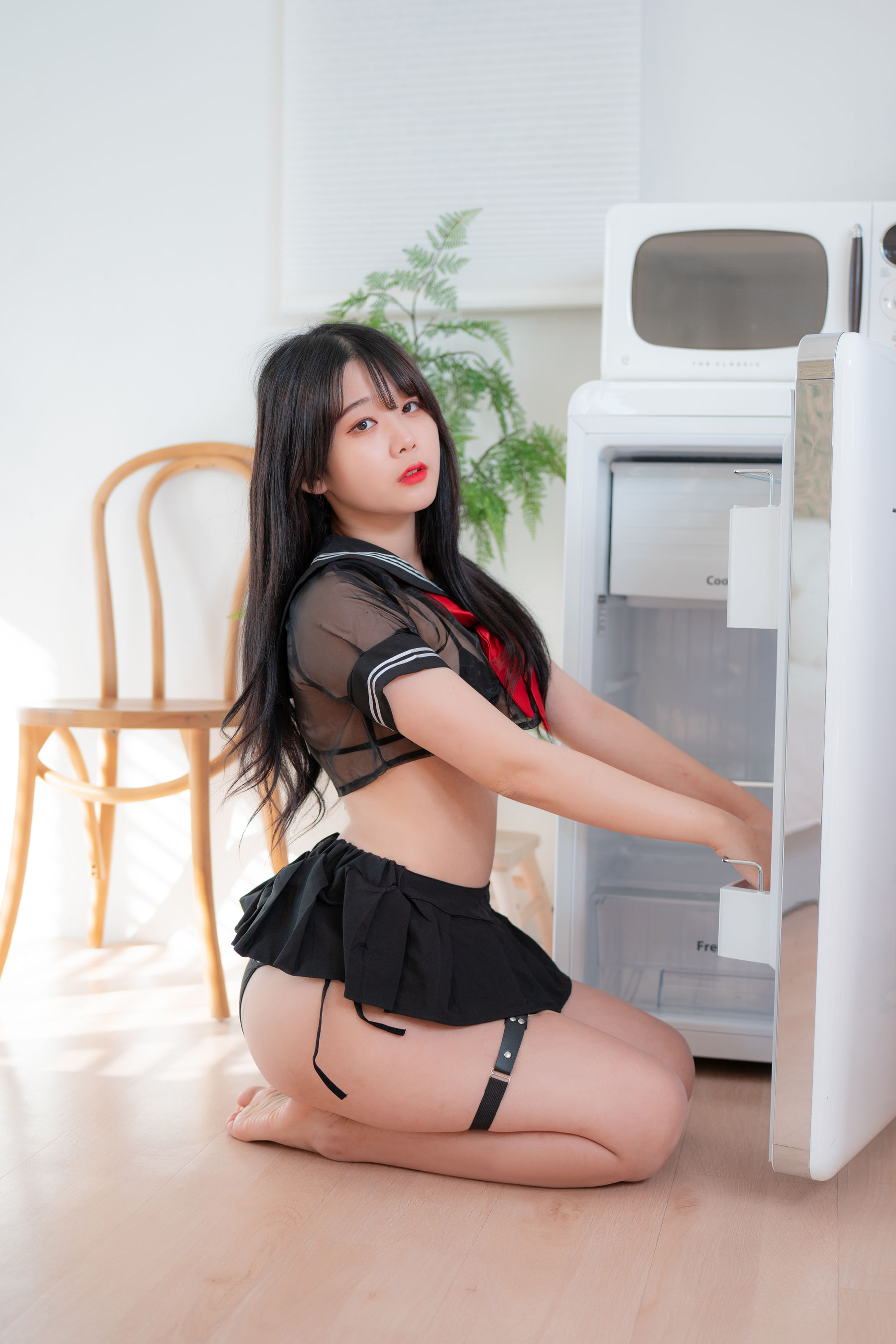 [CreamSoda] ZIA – White Cat Cosplay-第40张