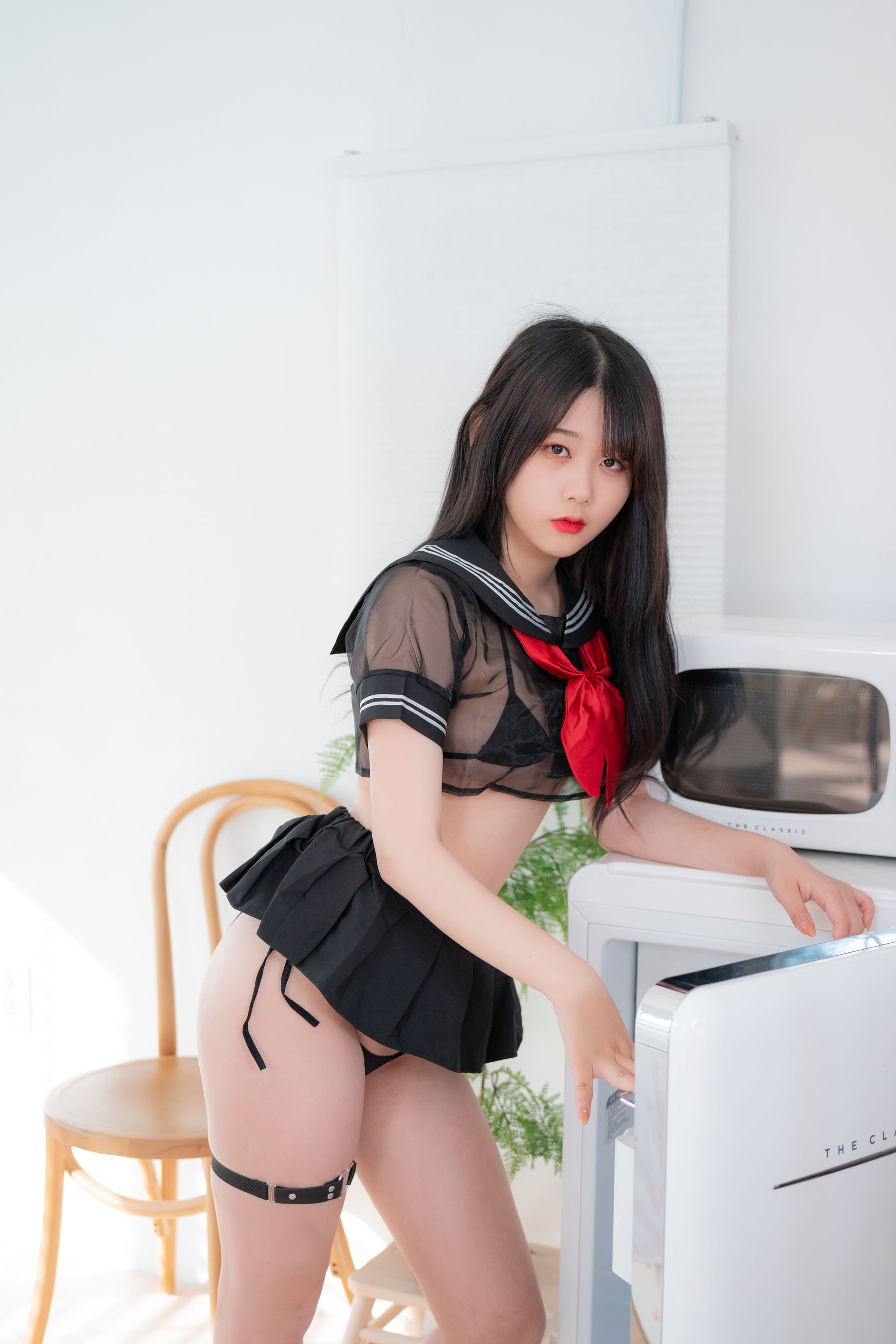 [CreamSoda] ZIA – White Cat Cosplay-第44张