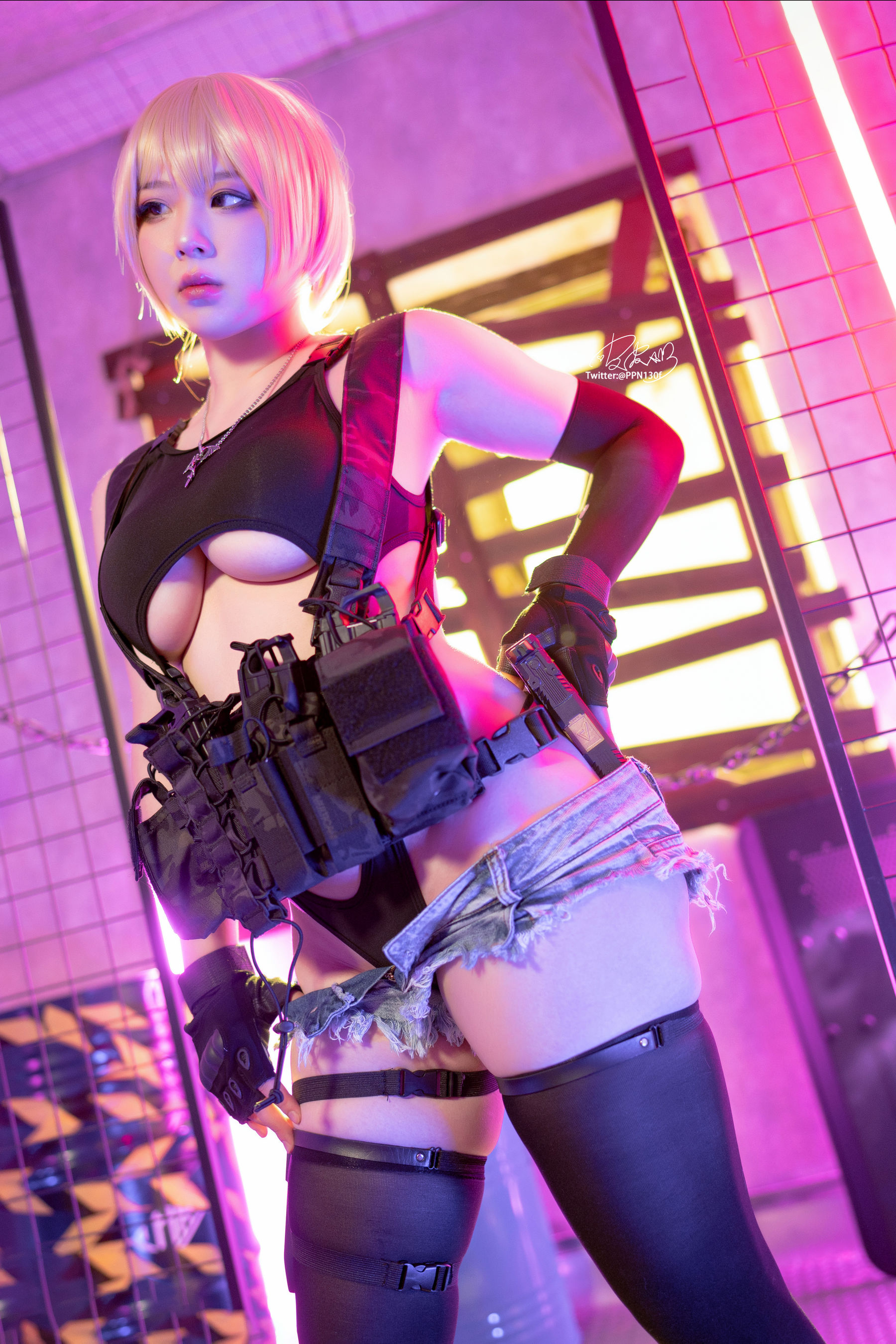 皮皮奶可可爱了啦 – 战术背心 Cosplay-第10张