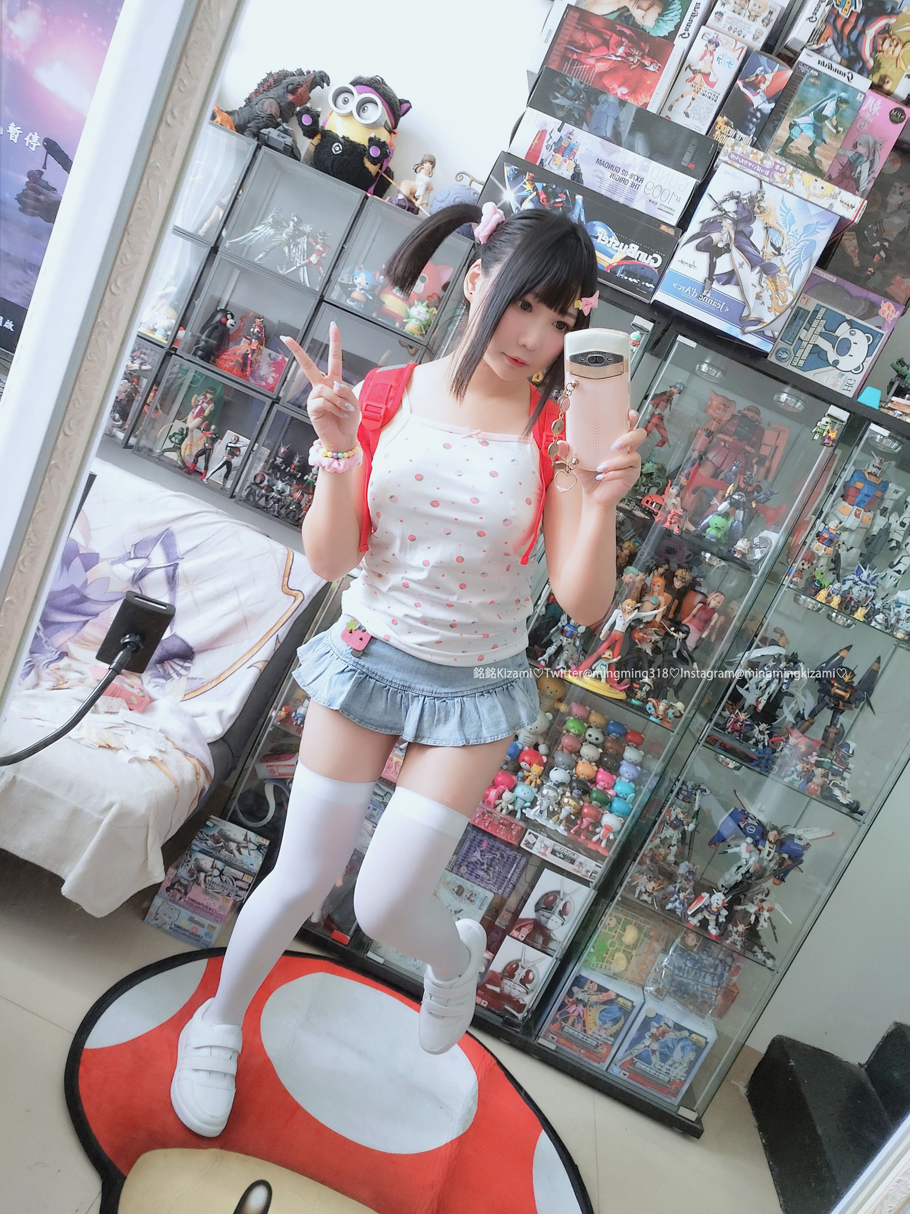 銘銘Kizami 自撮りVol.24 二次元少女 Cosplay-第26张