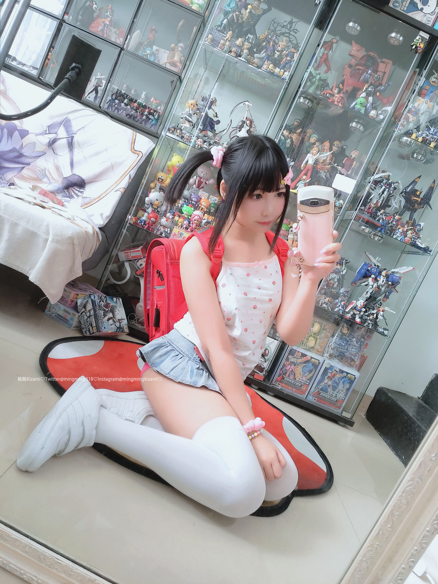 銘銘Kizami 自撮りVol.24 二次元少女 Cosplay-第33张