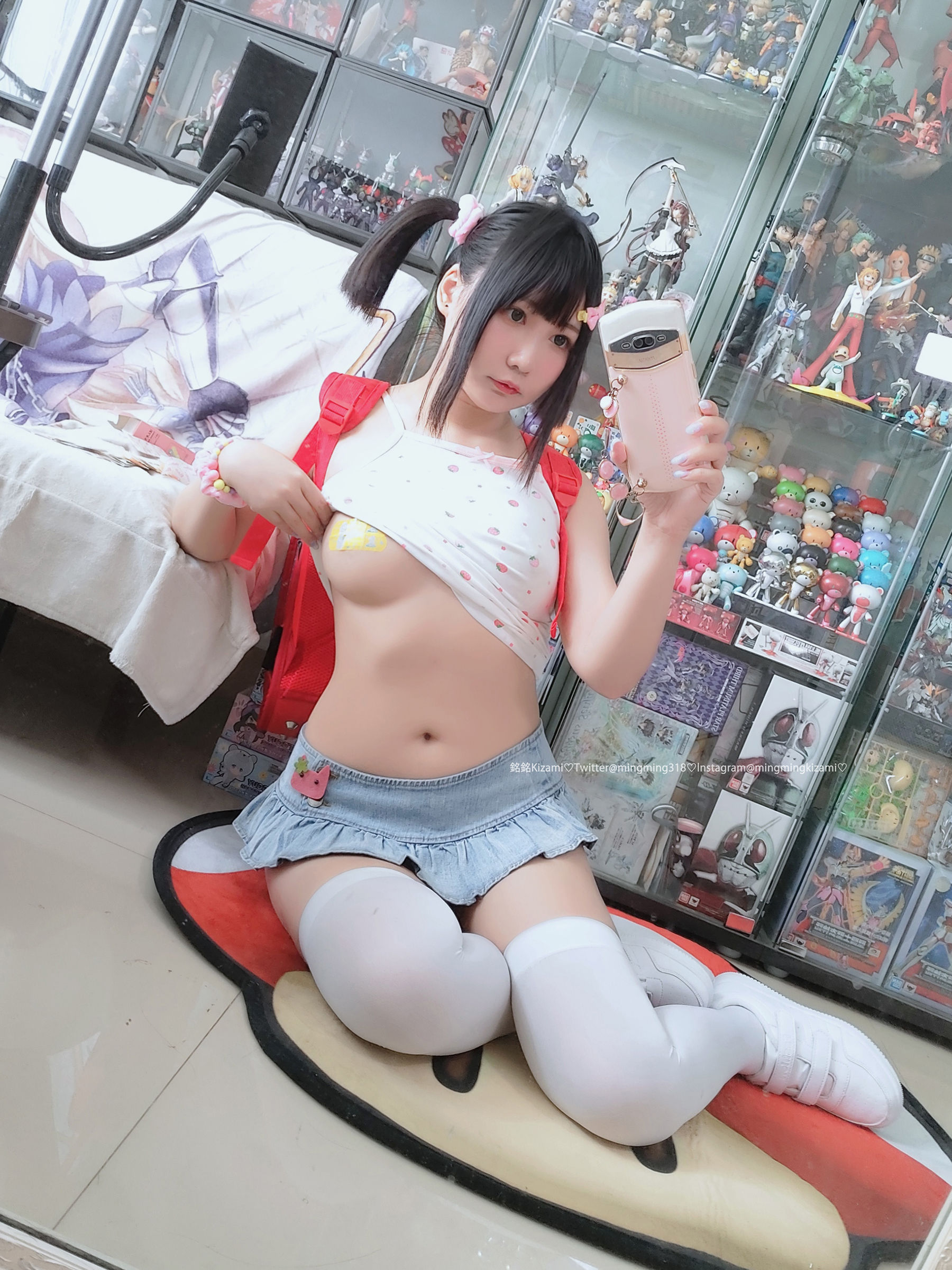 銘銘Kizami 自撮りVol.24 二次元少女 Cosplay-第28张