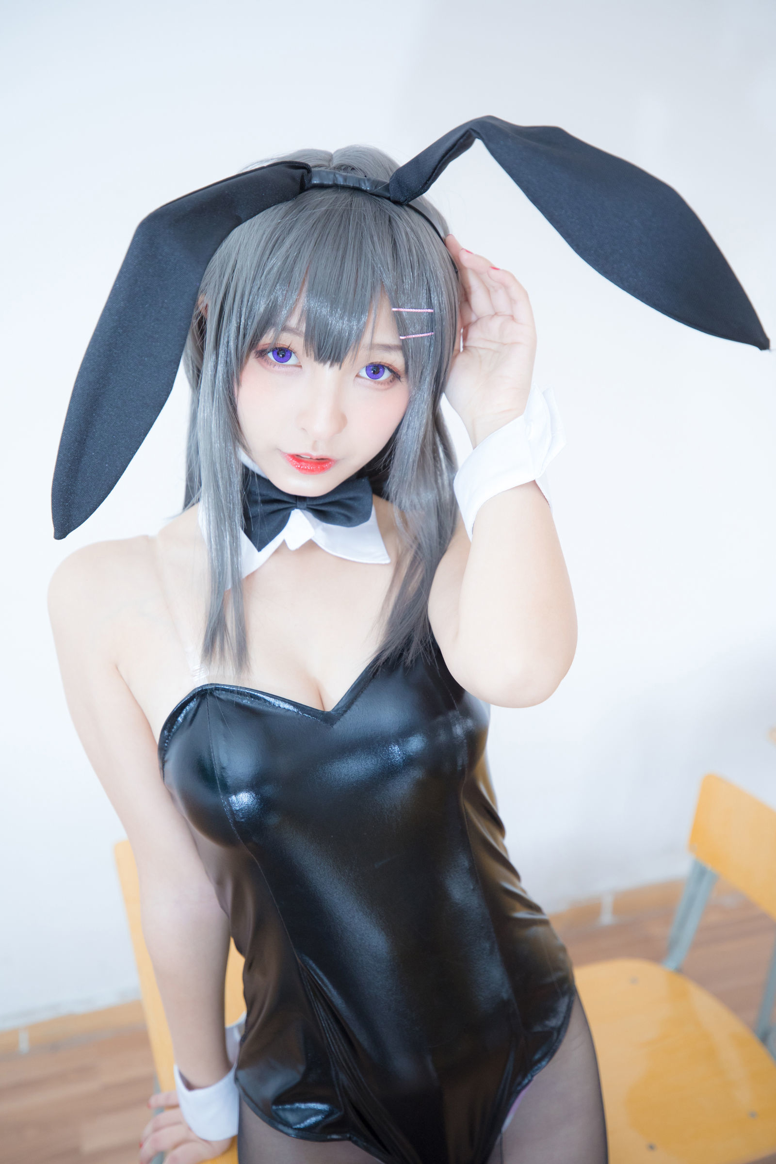 [萝莉COS] 神楽板真冬 樱岛麻衣 Cosplay-第3张