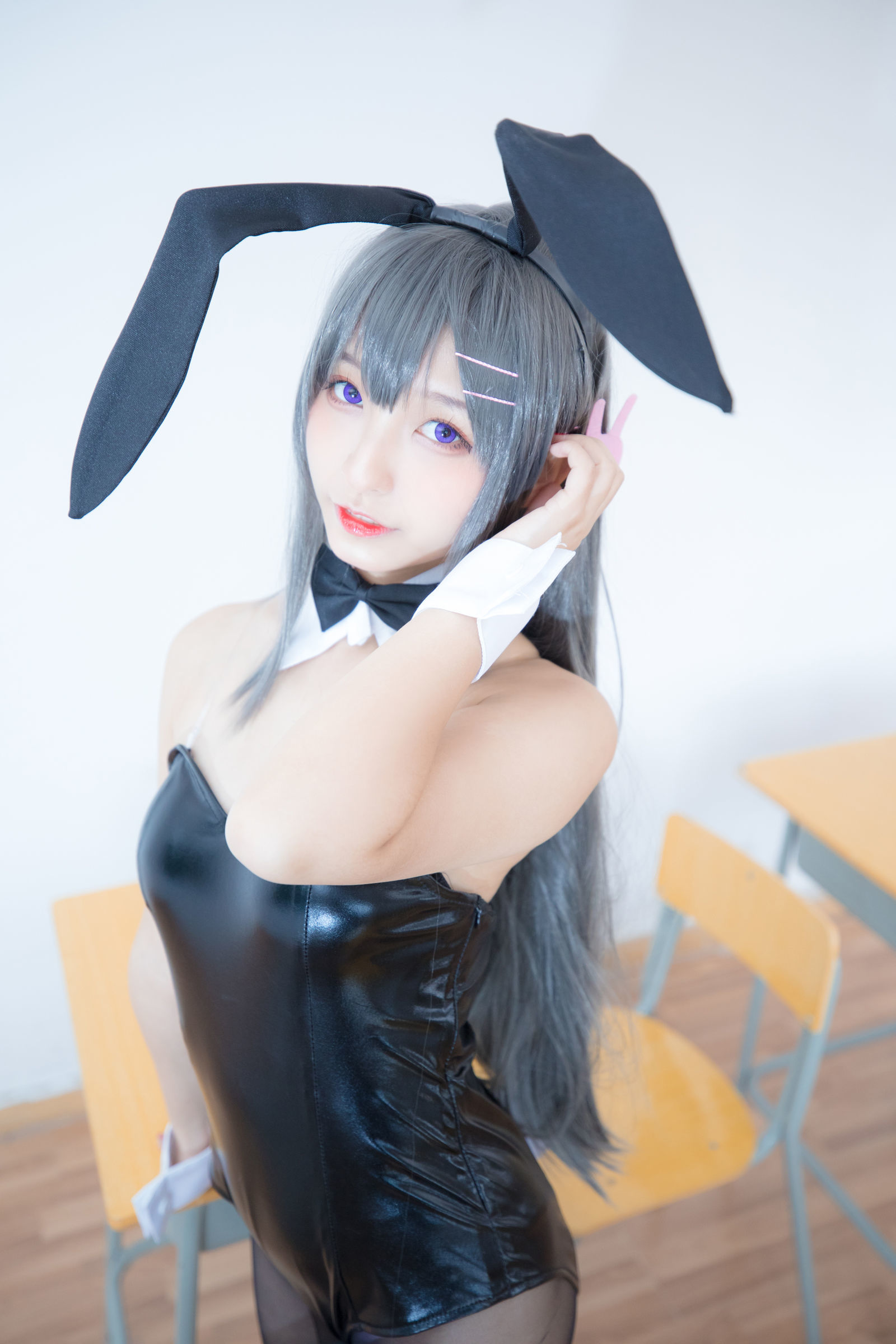 [萝莉COS] 神楽板真冬 樱岛麻衣 Cosplay-第8张