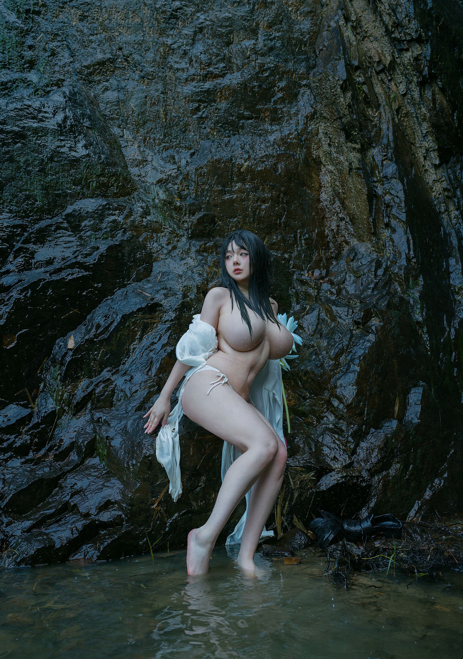 NinJA阿寨寨写真 – 神明巫女 Cosplay-第4张