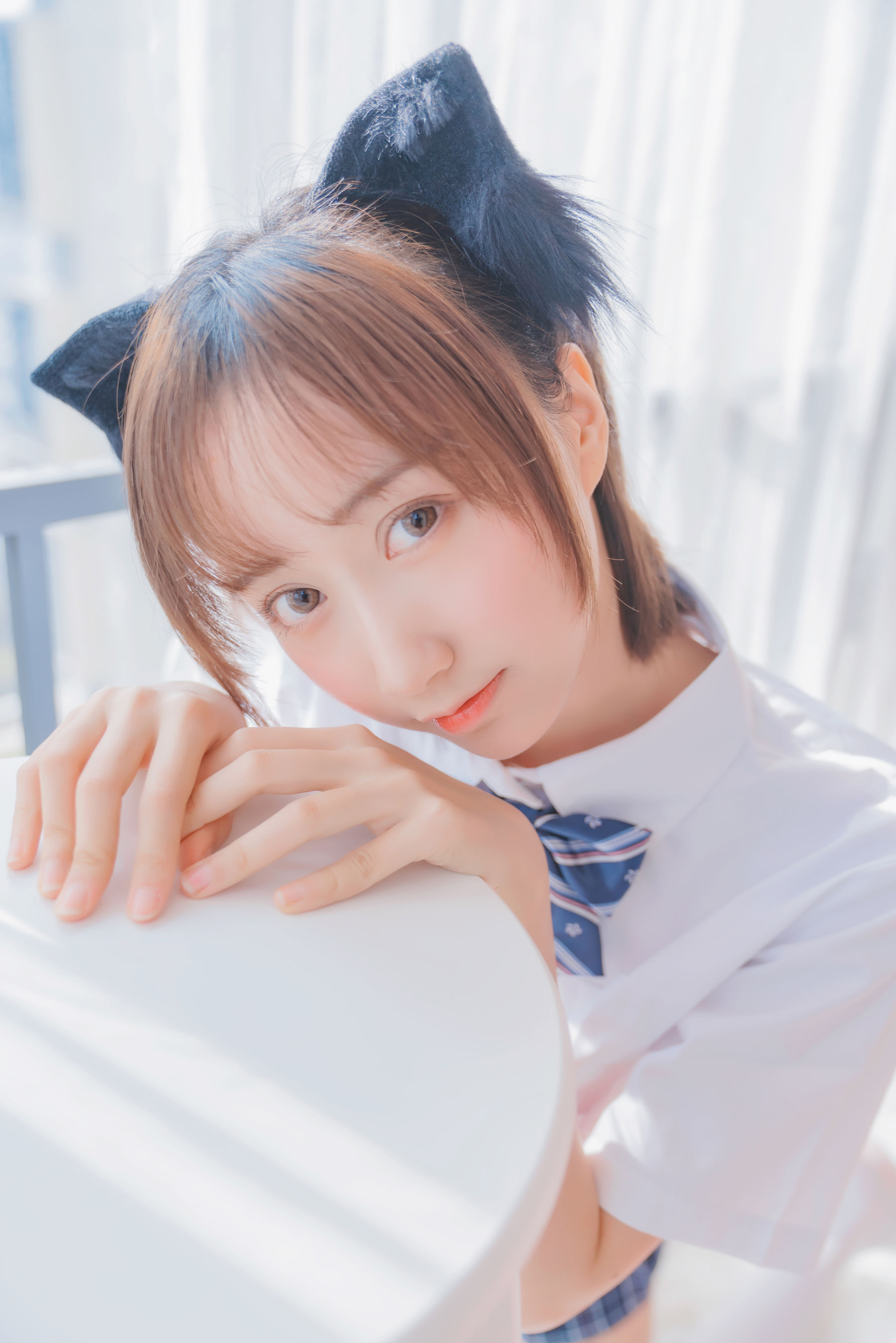 萌系小姐姐木绵绵OwO – 怀中猫 Cosplay-第11张