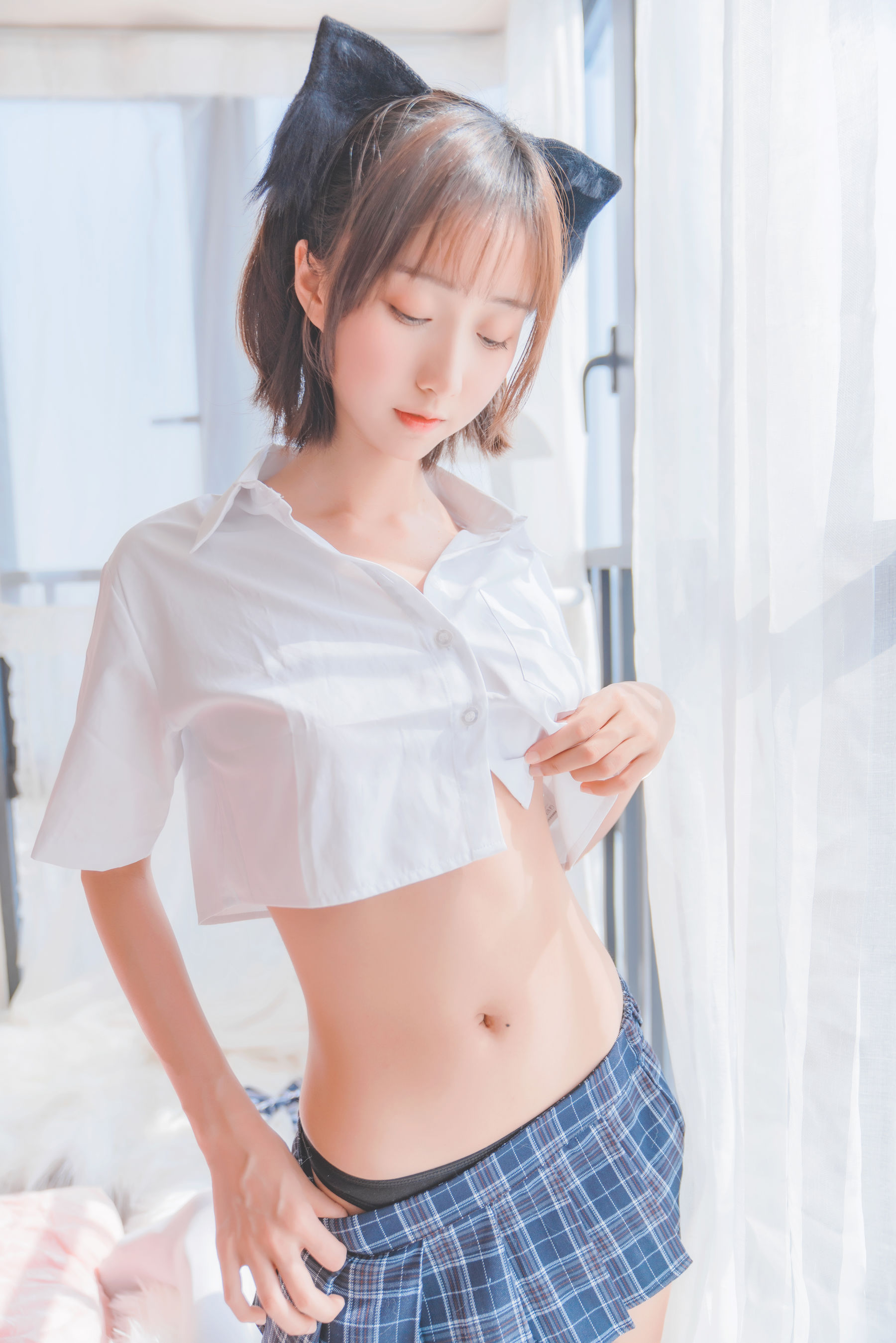 萌系小姐姐木绵绵OwO – 怀中猫 Cosplay-第45张