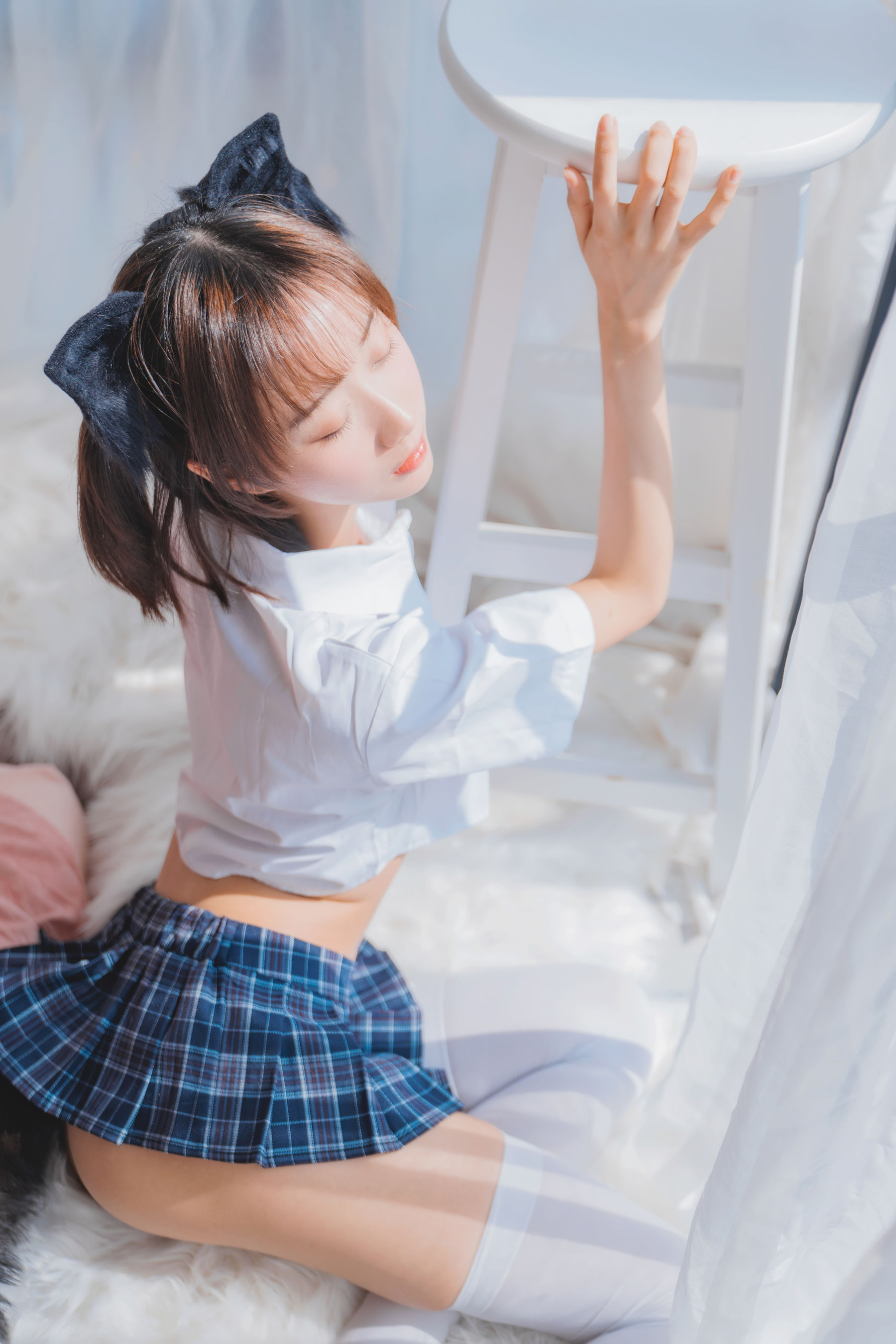 萌系小姐姐木绵绵OwO – 怀中猫 Cosplay-第52张