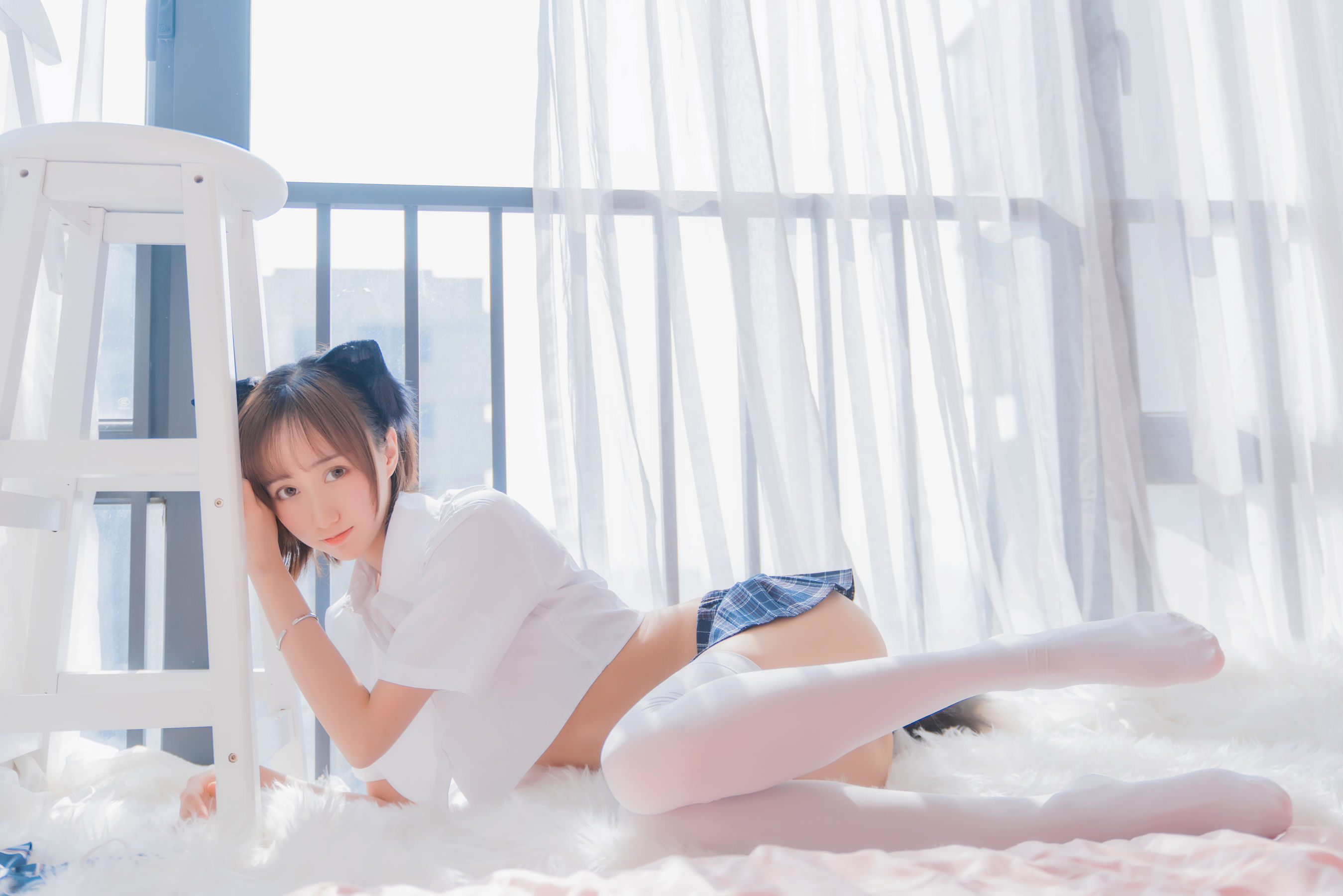 萌系小姐姐木绵绵OwO – 怀中猫 Cosplay-第39张