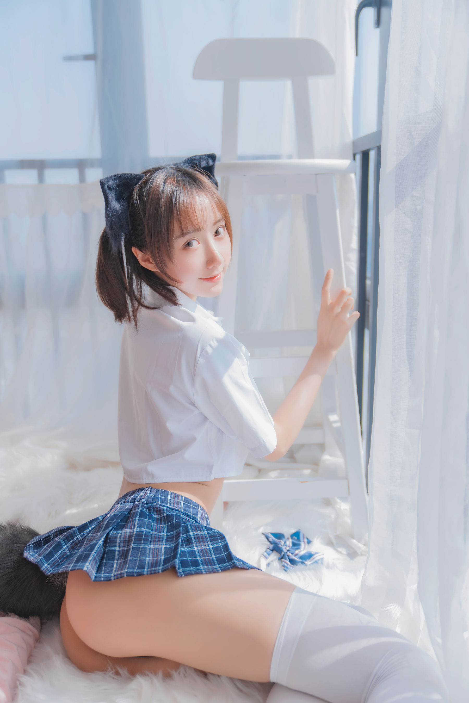 萌系小姐姐木绵绵OwO – 怀中猫 Cosplay-第37张