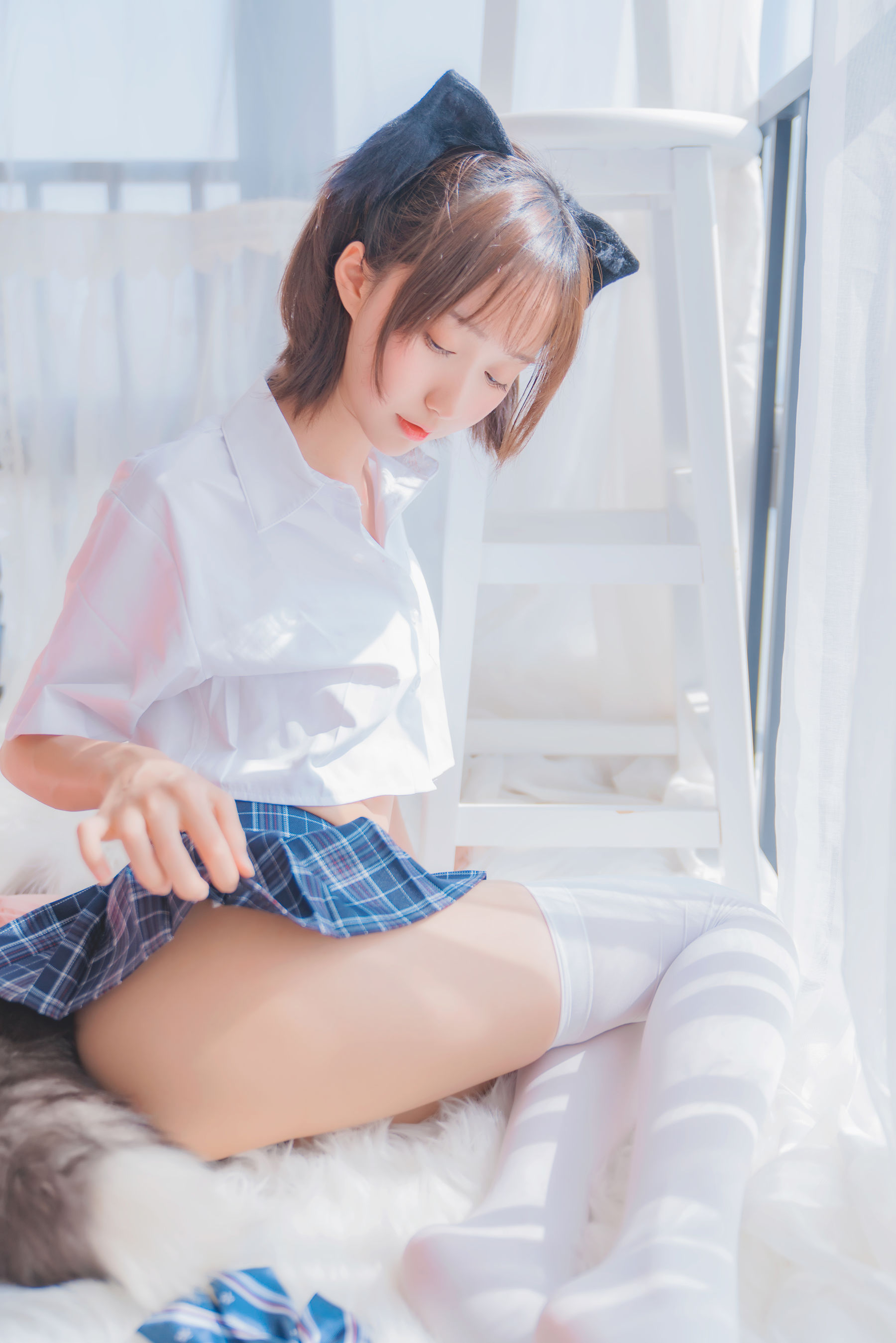 萌系小姐姐木绵绵OwO – 怀中猫 Cosplay-第46张