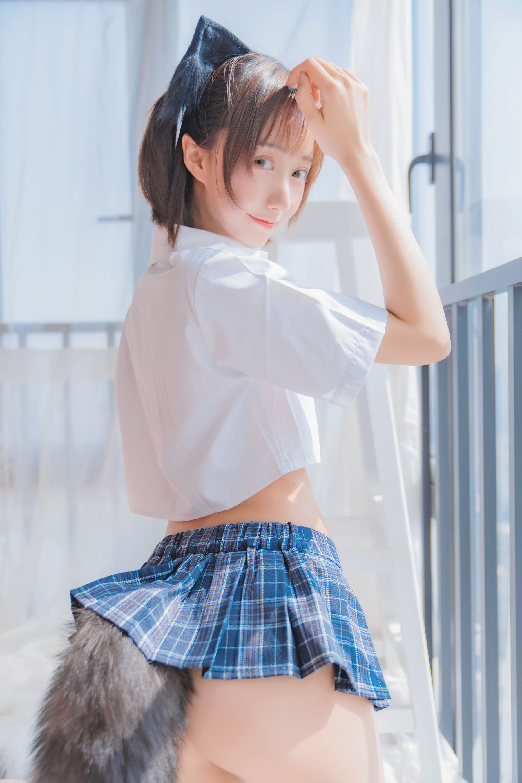 萌系小姐姐木绵绵OwO – 怀中猫 Cosplay-第59张