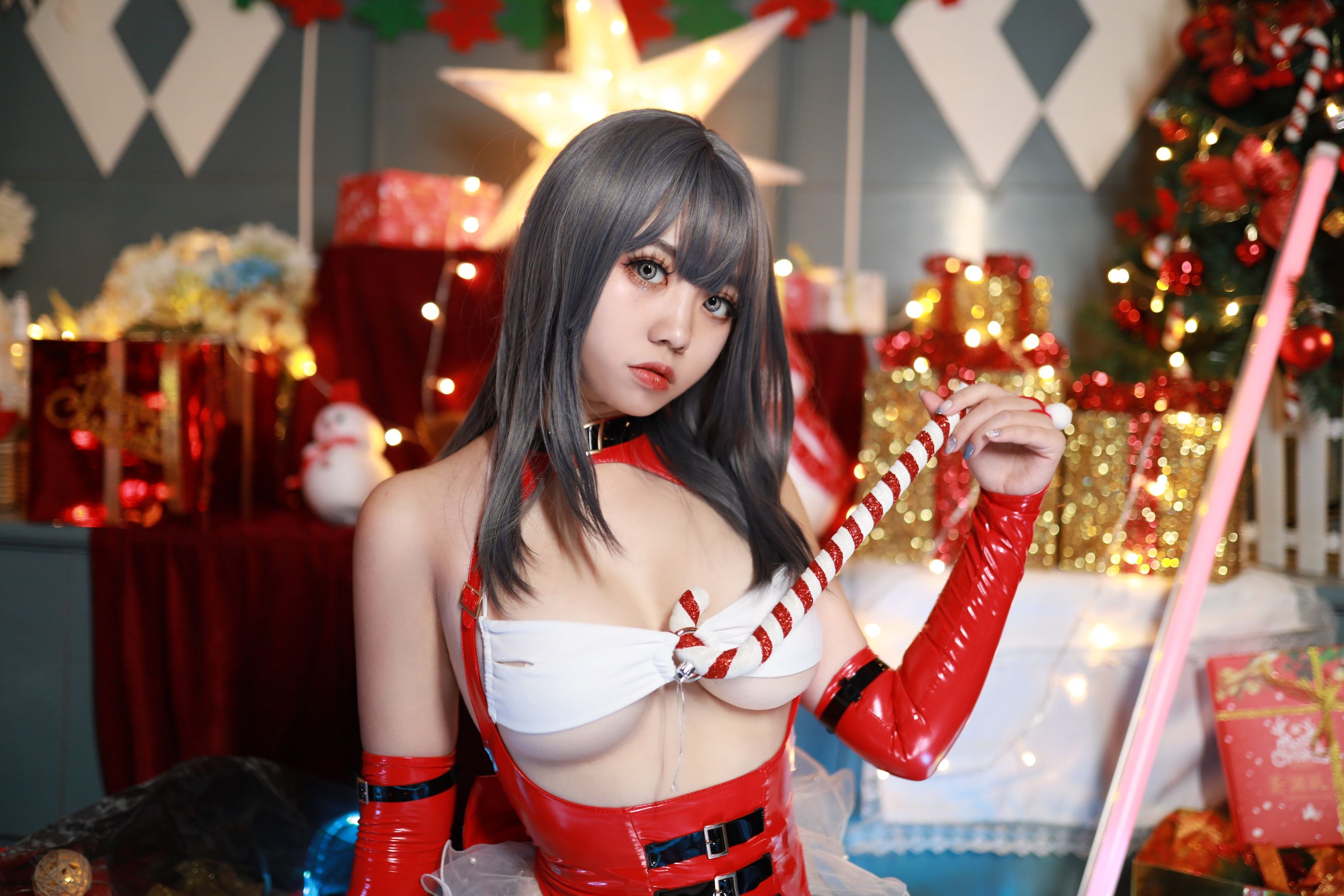 啊日日_Ganlory – 圣诞 Cosplay-第2张