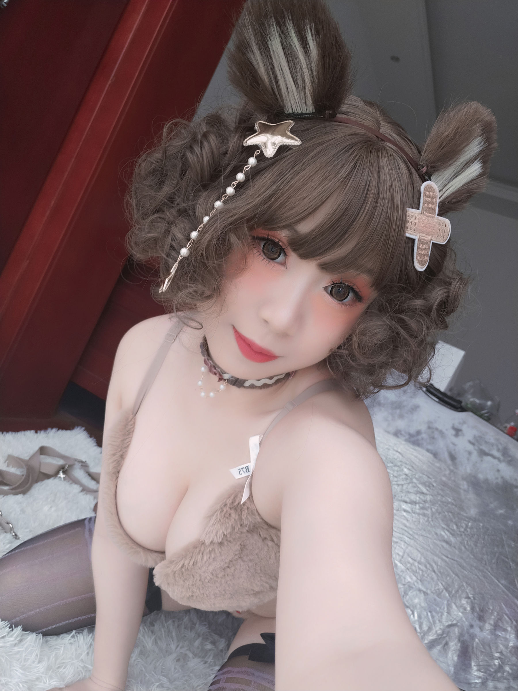 Coser小姐姐星之迟迟 – 篝之雾枝 礼服 Cosplay-第1张