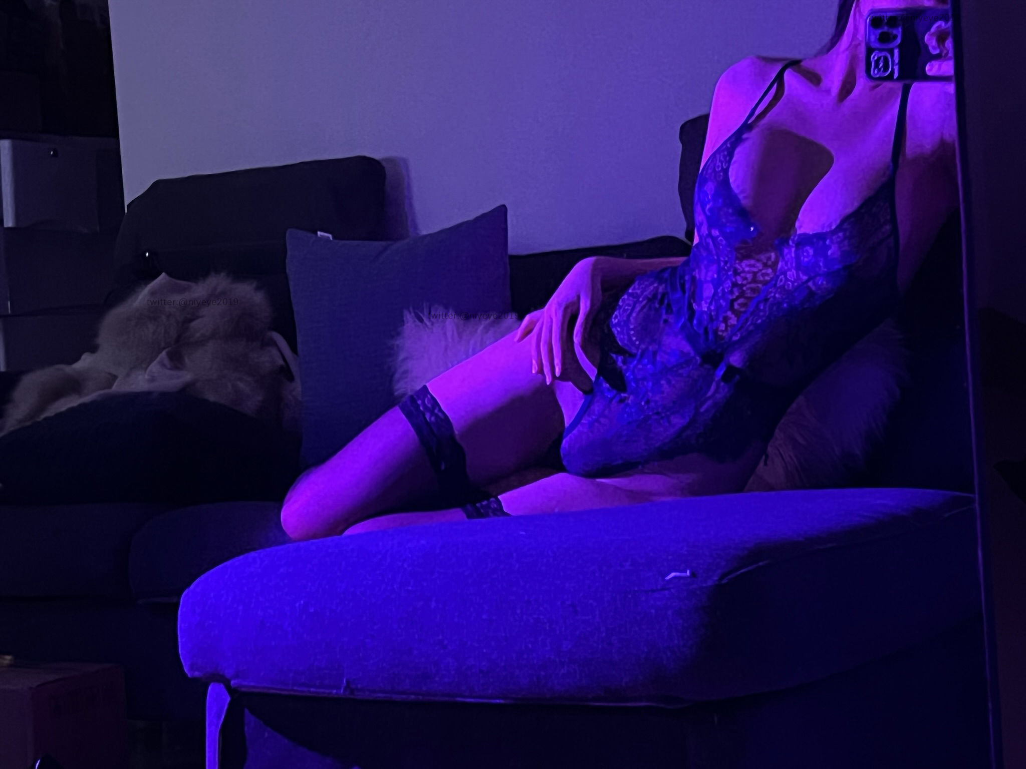 萌系小姐姐-白烨- – 夜色妖姬 Cosplay-第1张