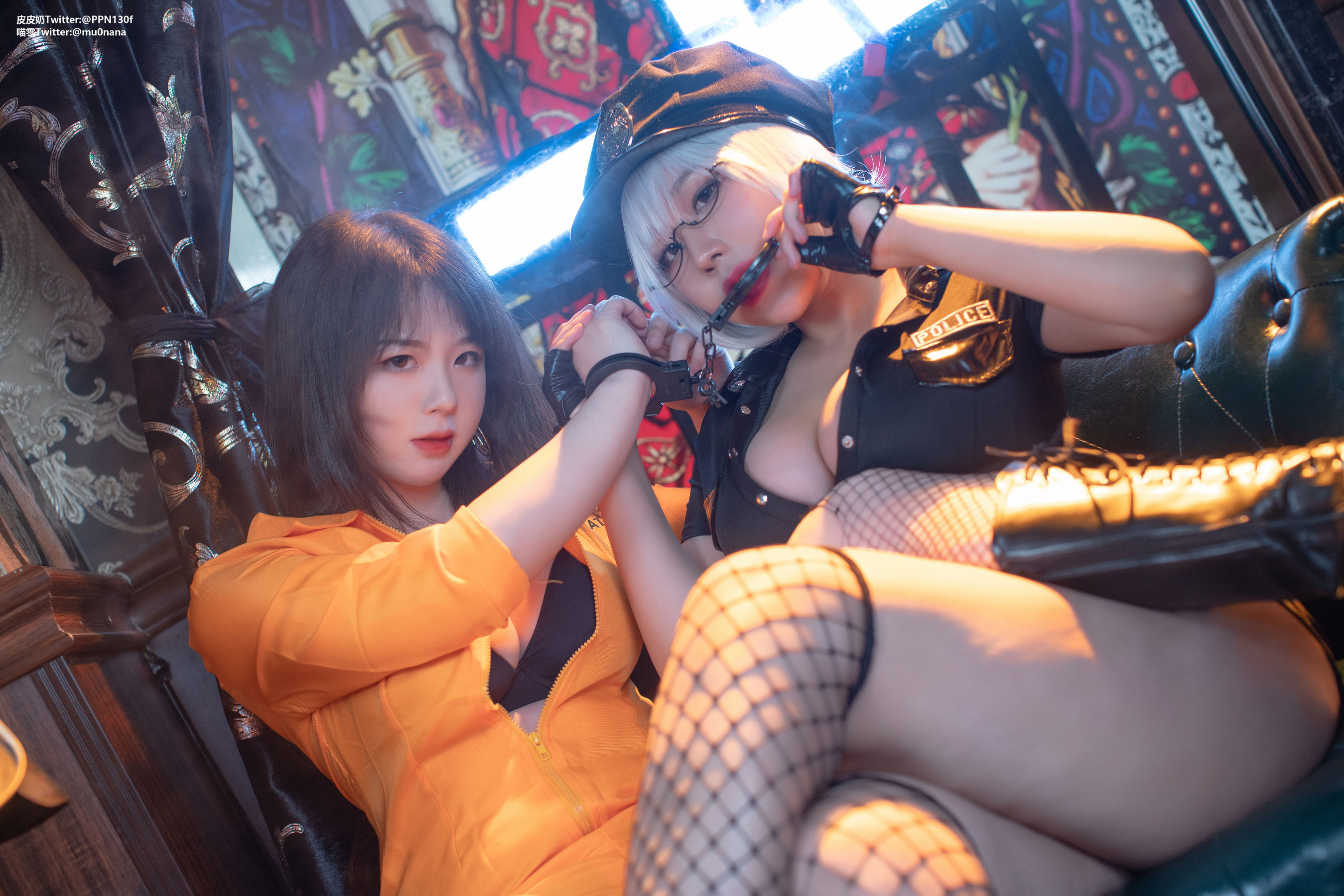 皮皮奶可可爱了啦喵零 – 匪警 Cosplay-第5张