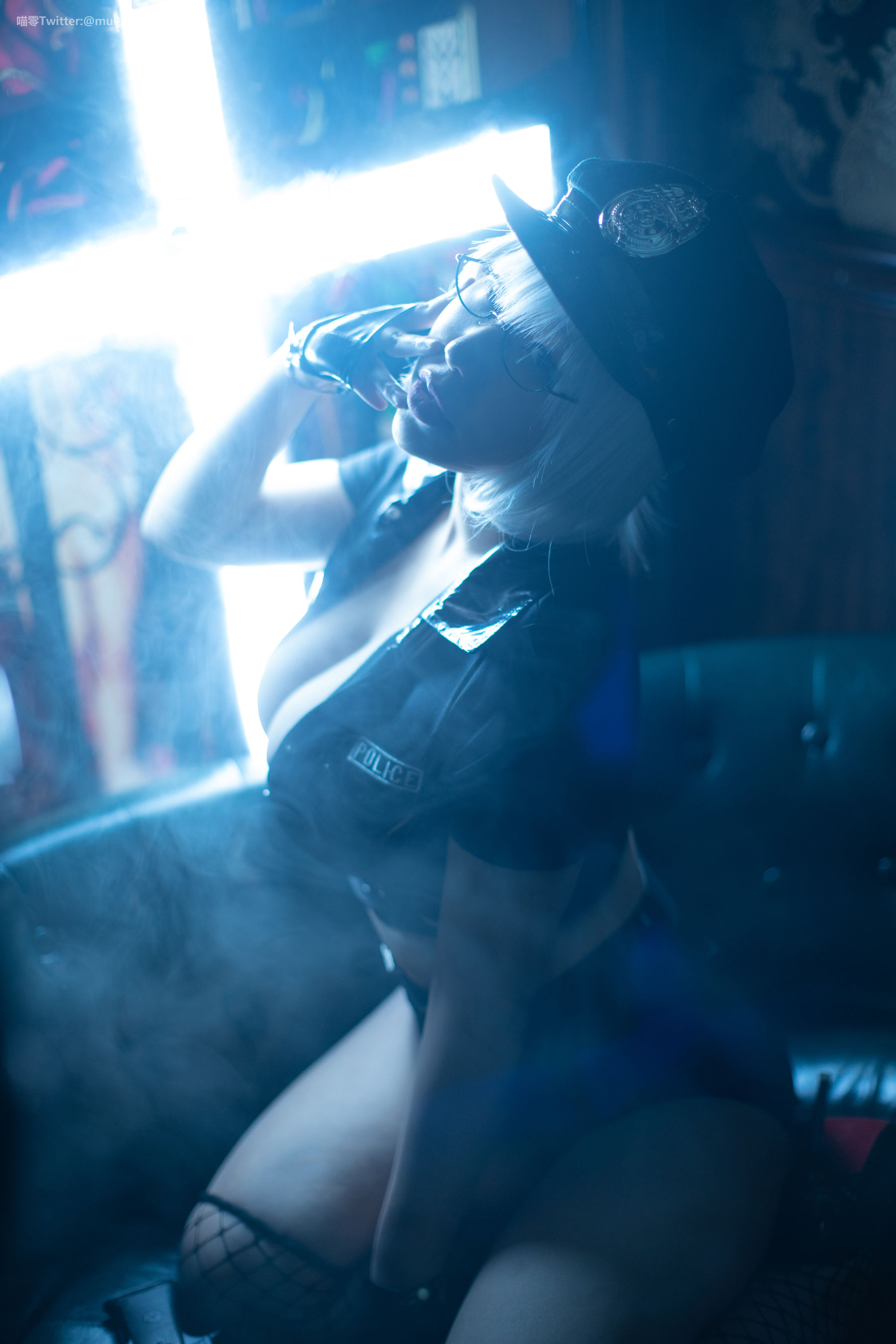 皮皮奶可可爱了啦喵零 – 匪警 Cosplay-第49张