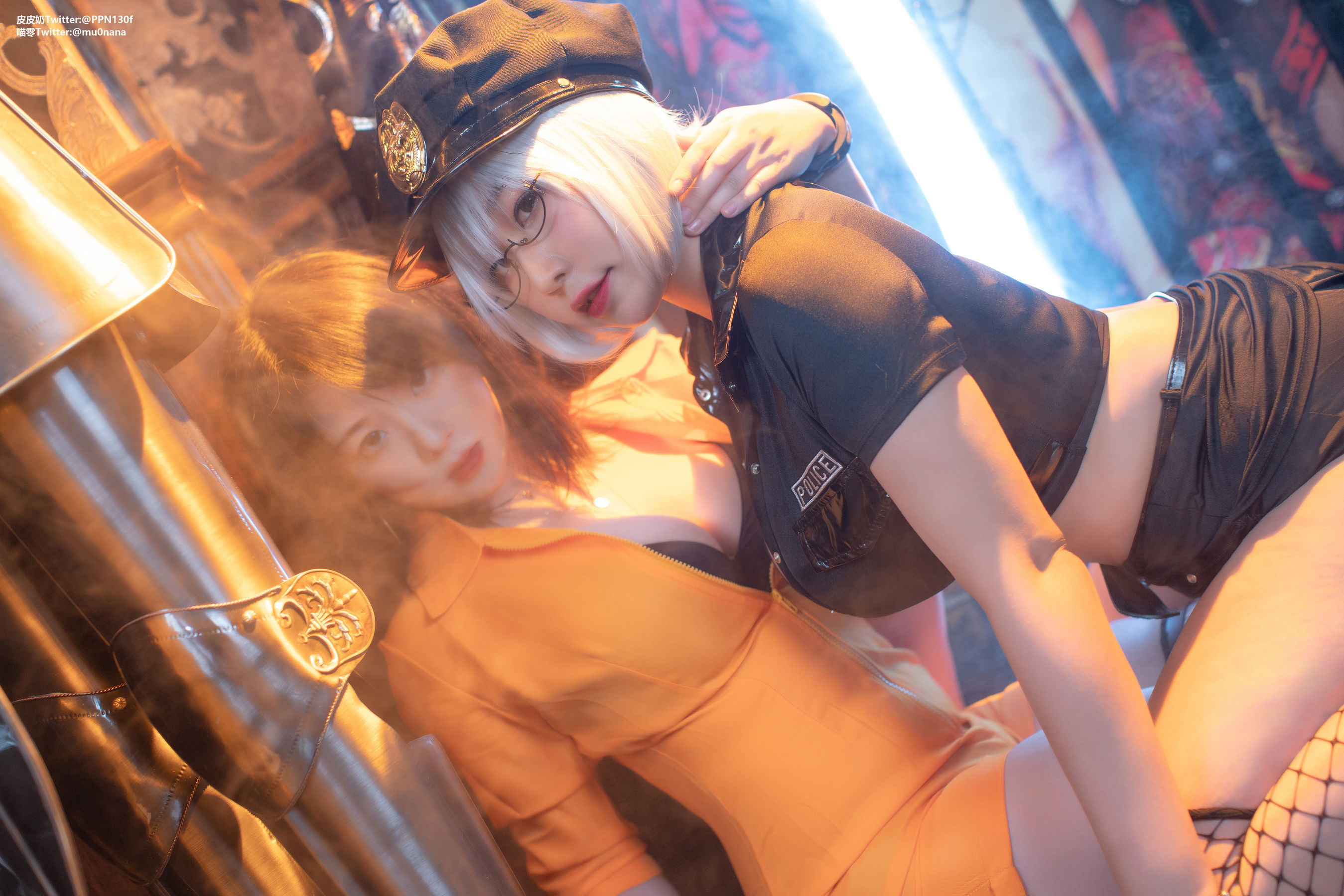 皮皮奶可可爱了啦喵零 – 匪警 Cosplay-第1张