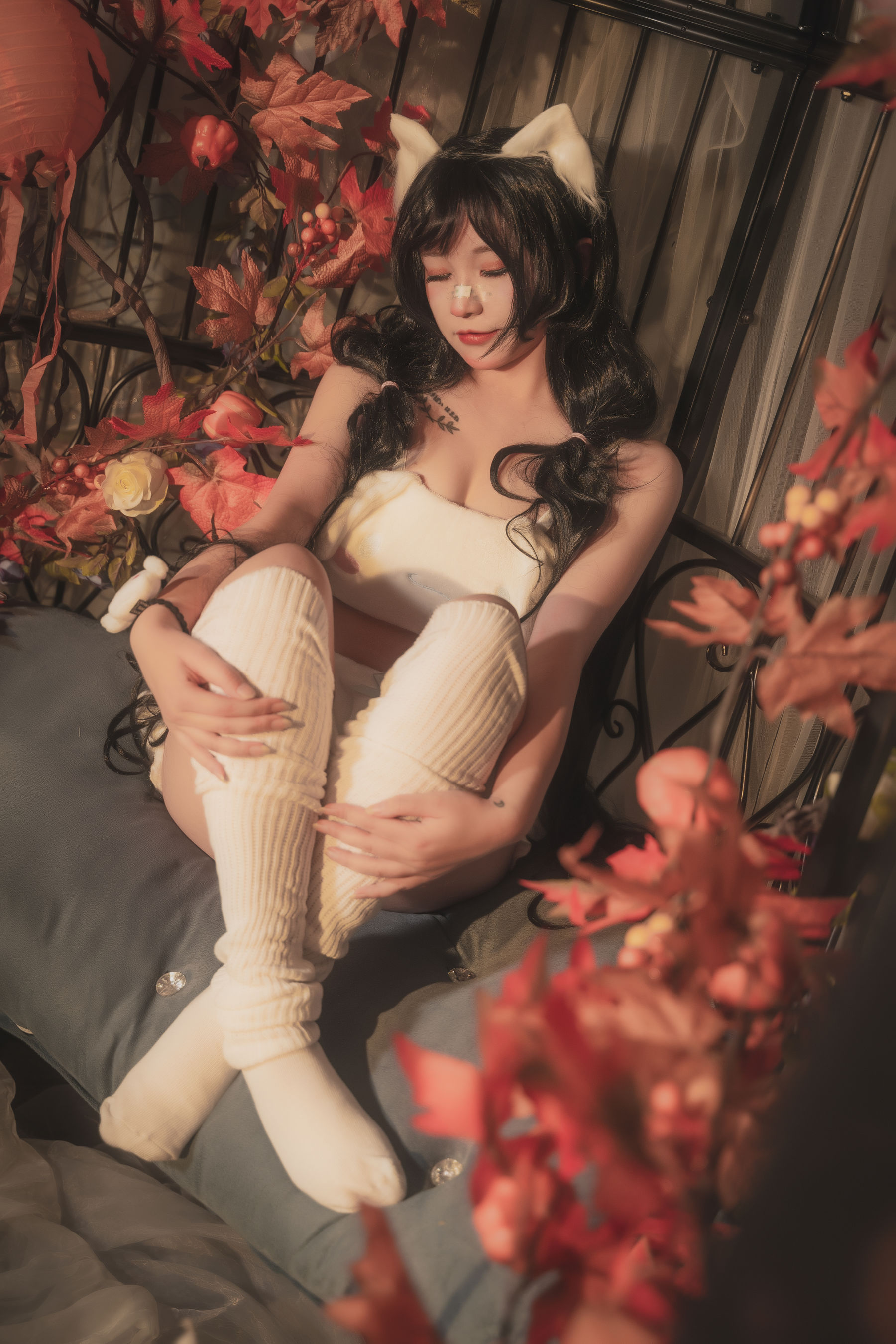 奇行家狗崽(棕桠阿狗崽) – 玉桂狗睡衣 Cosplay-第9张