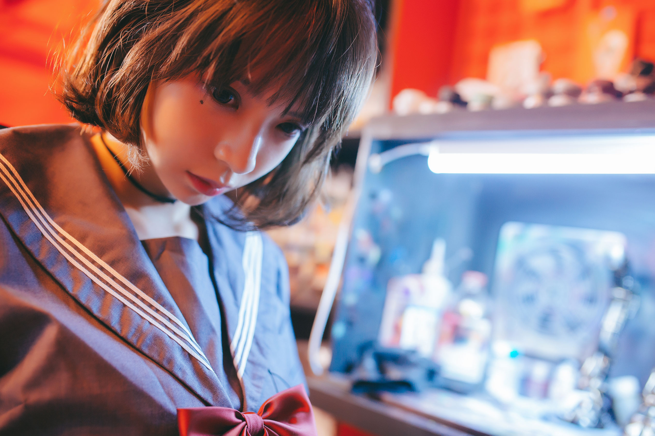 [萝莉COS] 疯猫ss《被囚禁的少女》 Cosplay-第4张