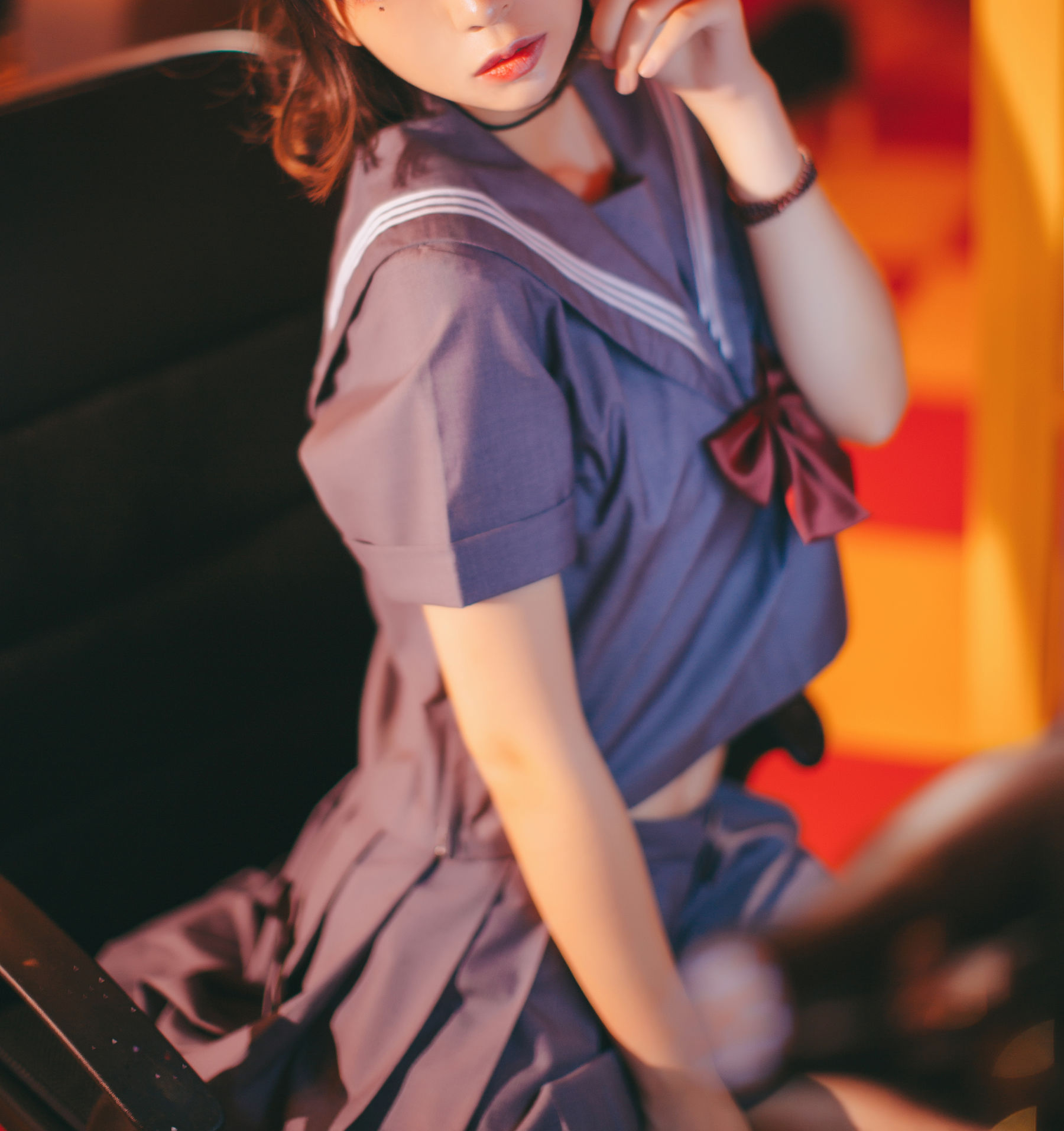 [萝莉COS] 疯猫ss《被囚禁的少女》 Cosplay-第1张