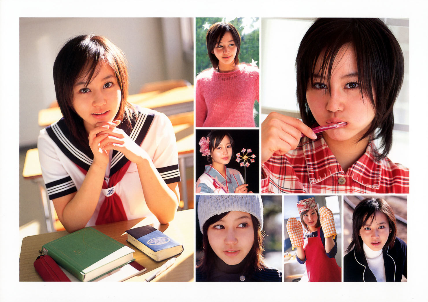 堀北真希 スクールカレンダーBOOK Cosplay-第66张