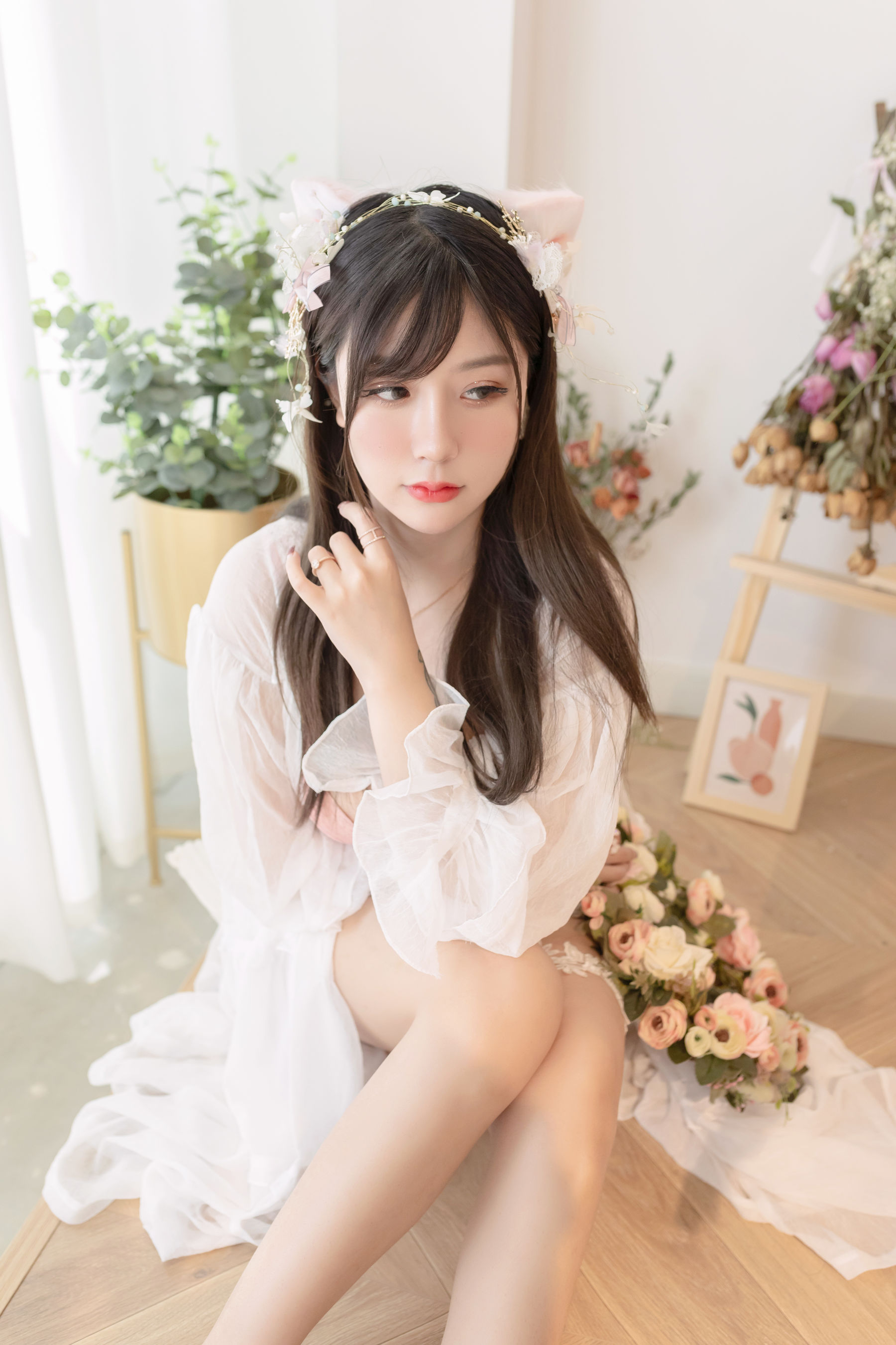 巨乳猫九酱Sakura – 花の贰拾歲 Cosplay-第3张