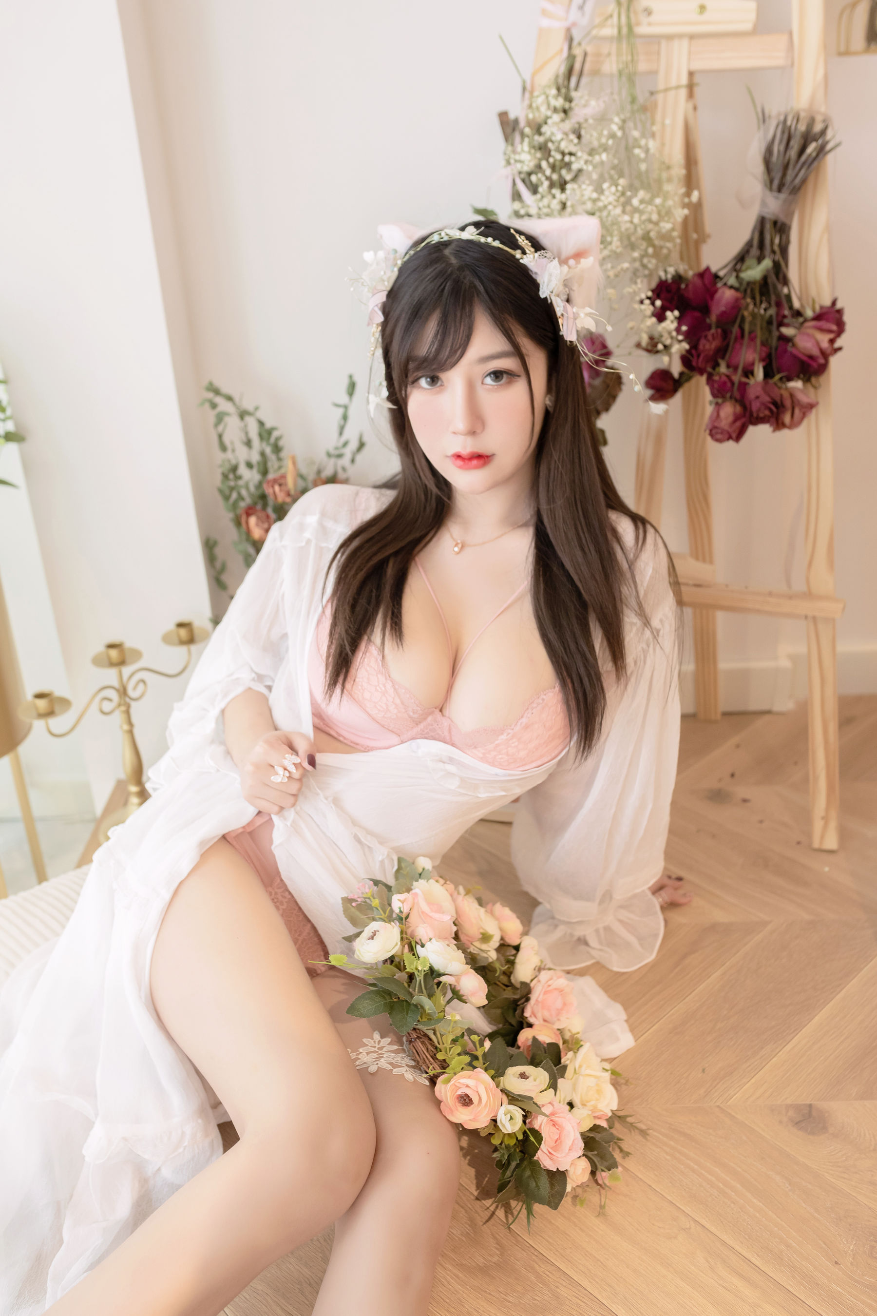 巨乳猫九酱Sakura – 花の贰拾歲 Cosplay-第1张