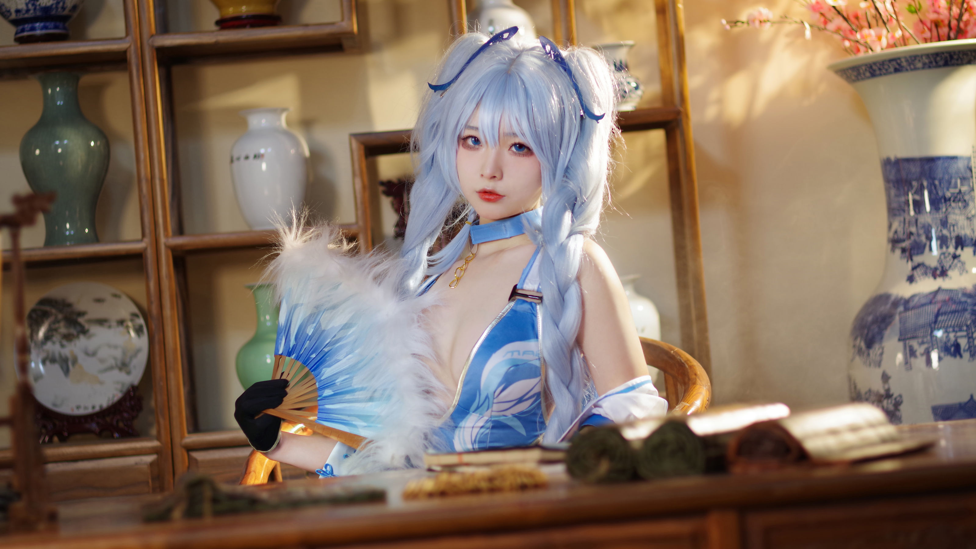 yuuhui玉汇 – PA-15 翠雀媚 Cosplay-第18张