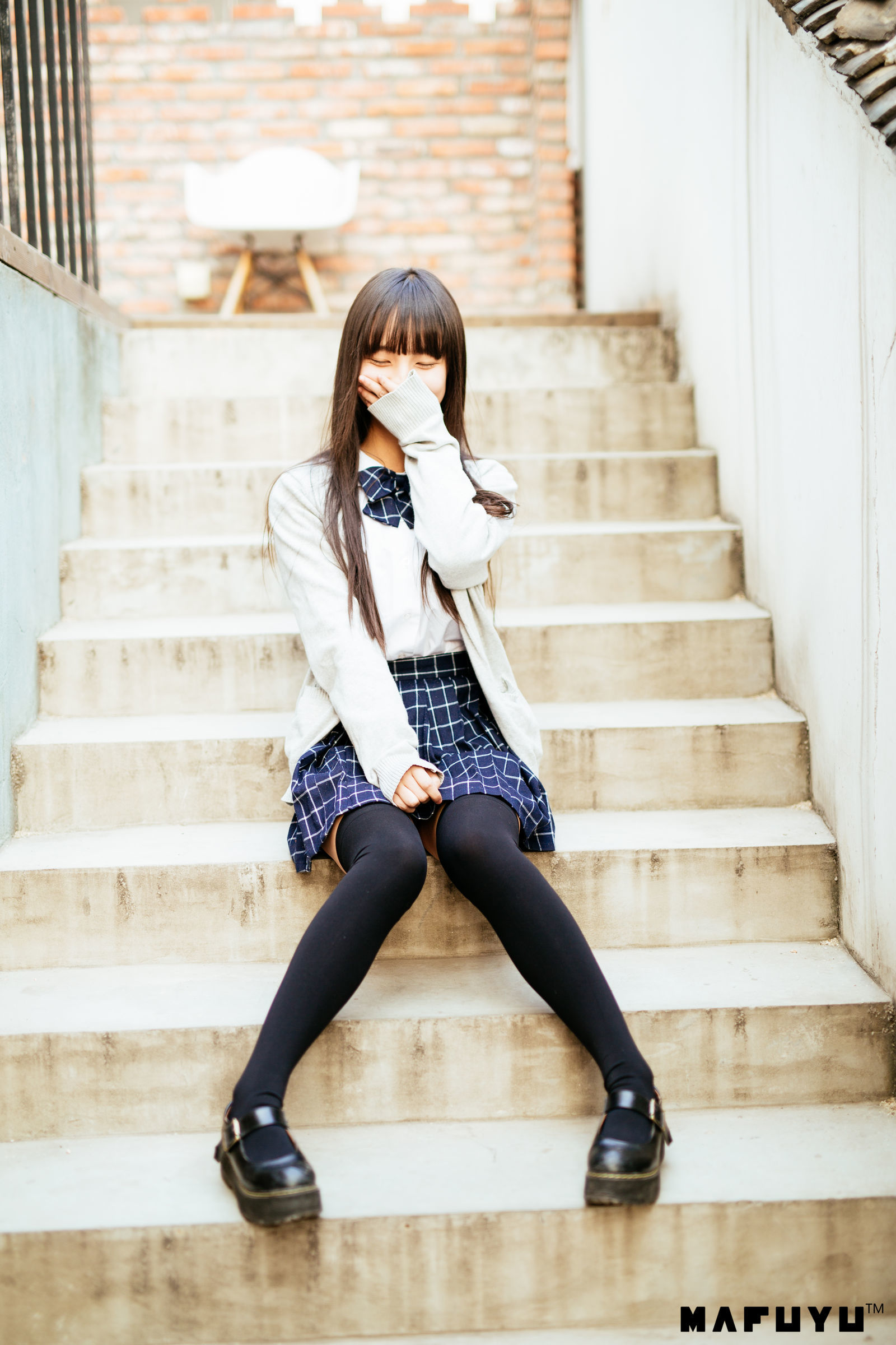 [萝莉COS] 神楽板真冬 JK学生系列套图 Cosplay-第33张