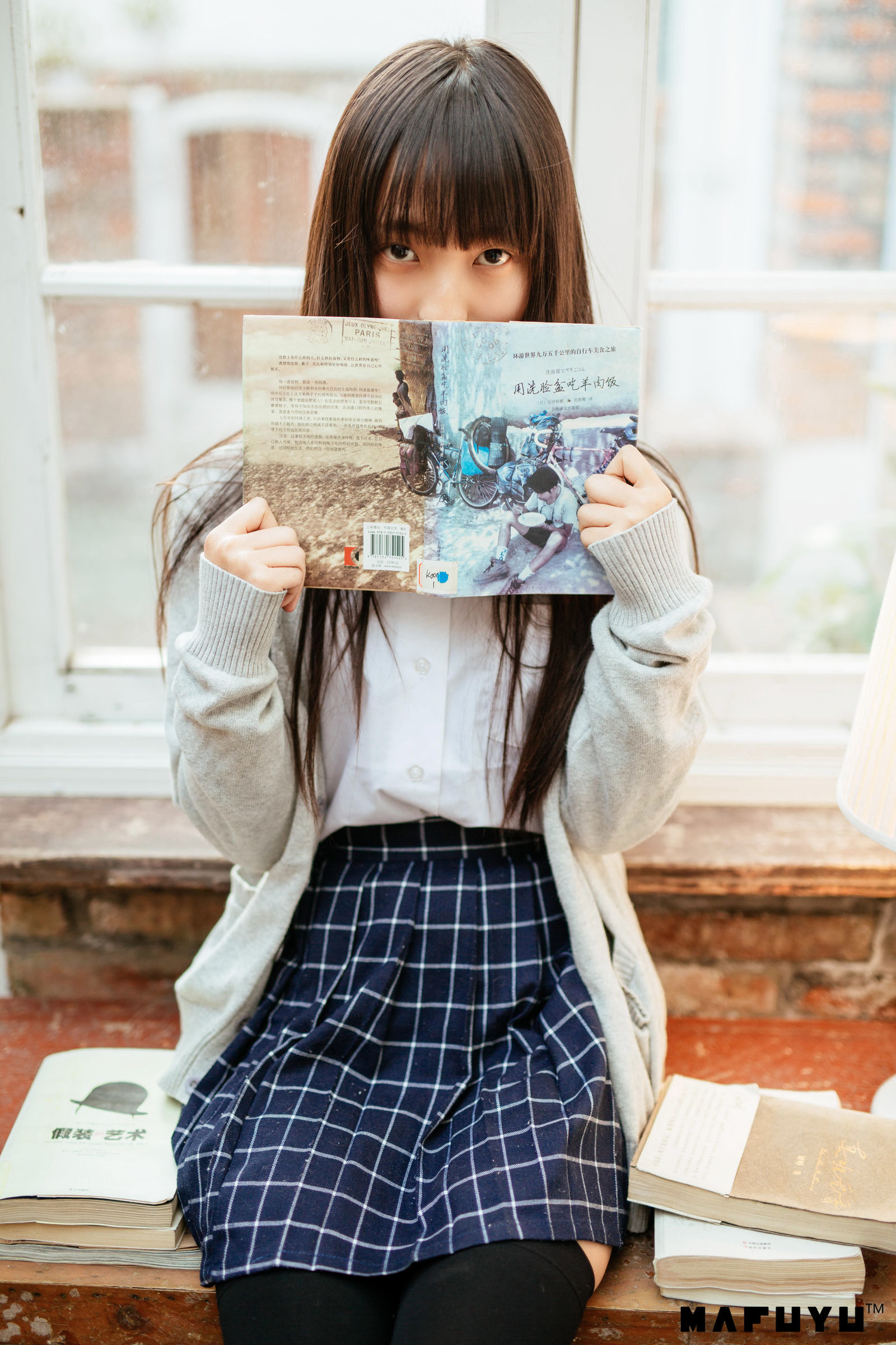 [萝莉COS] 神楽板真冬 JK学生系列套图 Cosplay-第39张