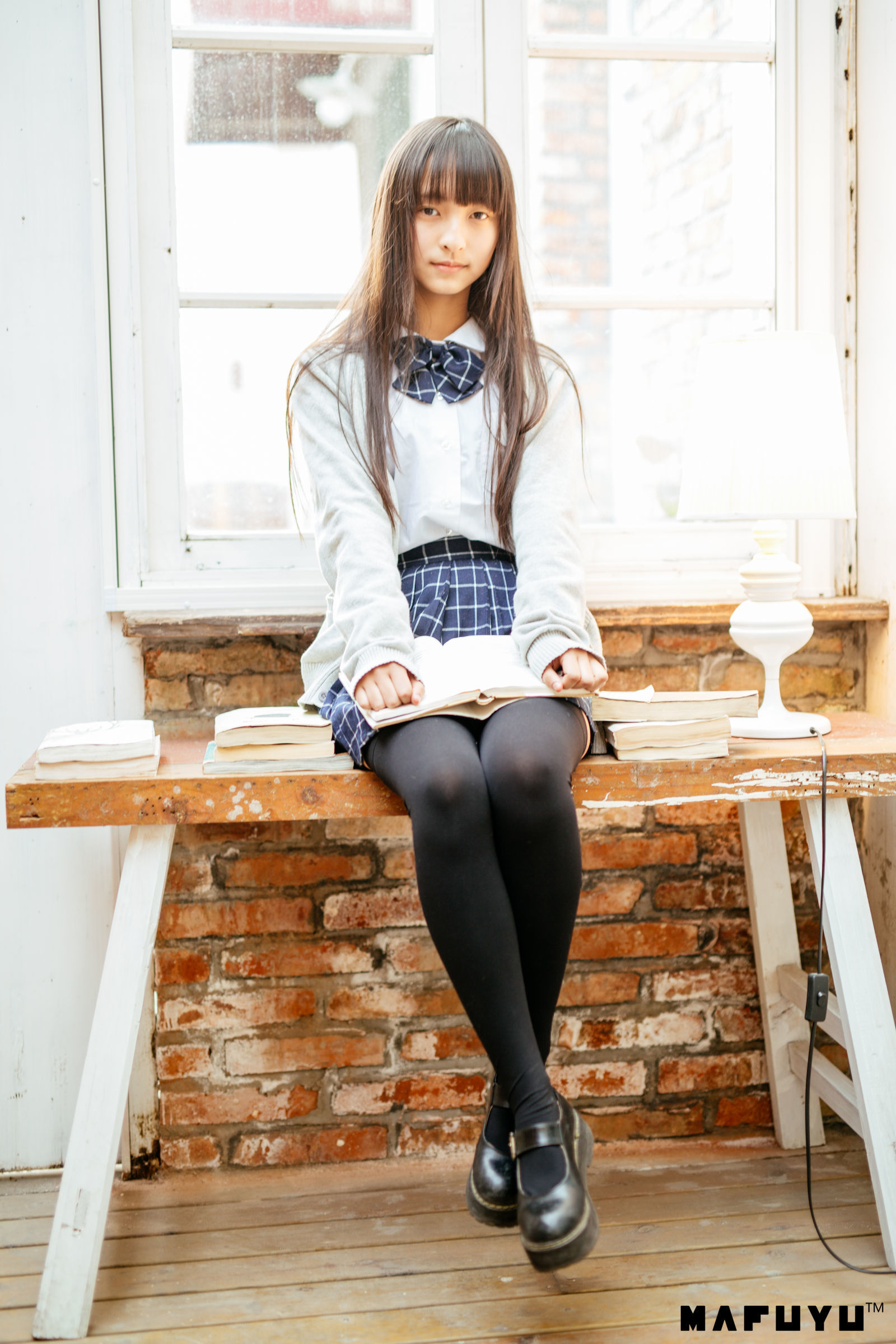 [萝莉COS] 神楽板真冬 JK学生系列套图 Cosplay-第37张