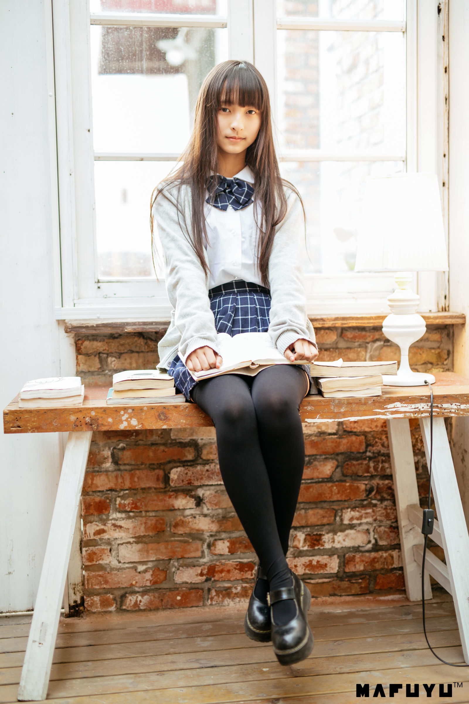 [萝莉COS] 神楽板真冬 JK学生系列套图 Cosplay-第38张