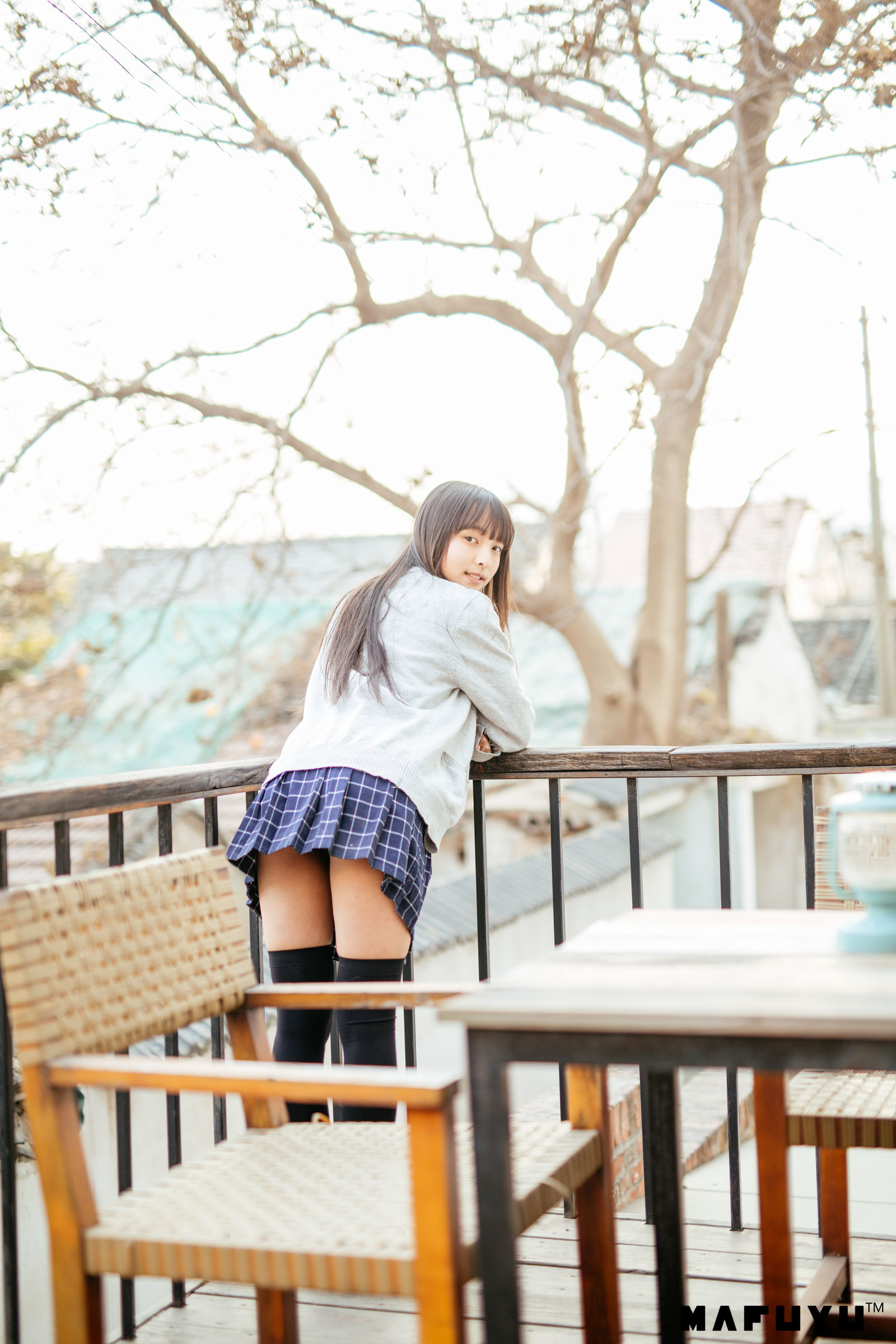 [萝莉COS] 神楽板真冬 JK学生系列套图 Cosplay-第35张