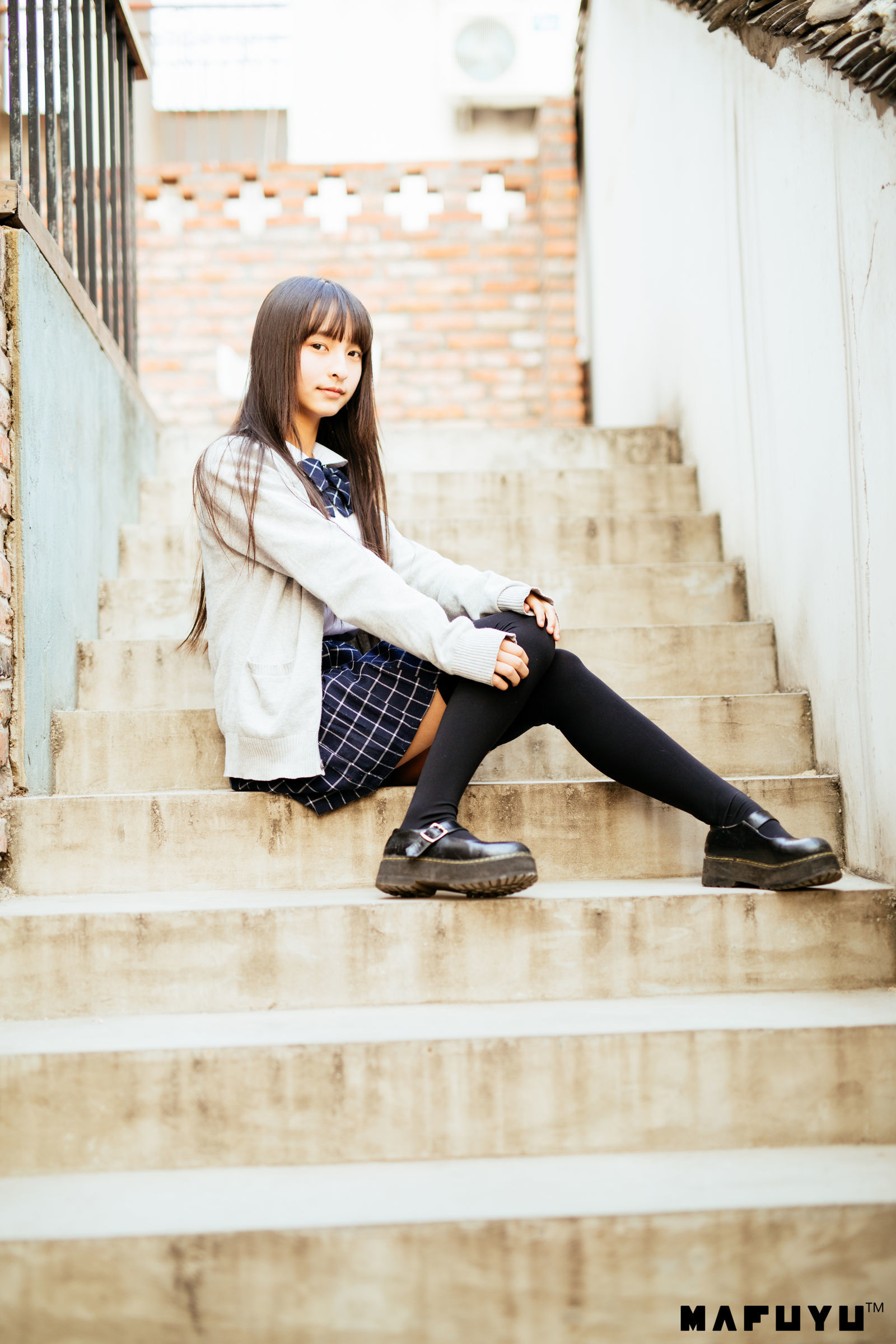 [萝莉COS] 神楽板真冬 JK学生系列套图 Cosplay-第31张