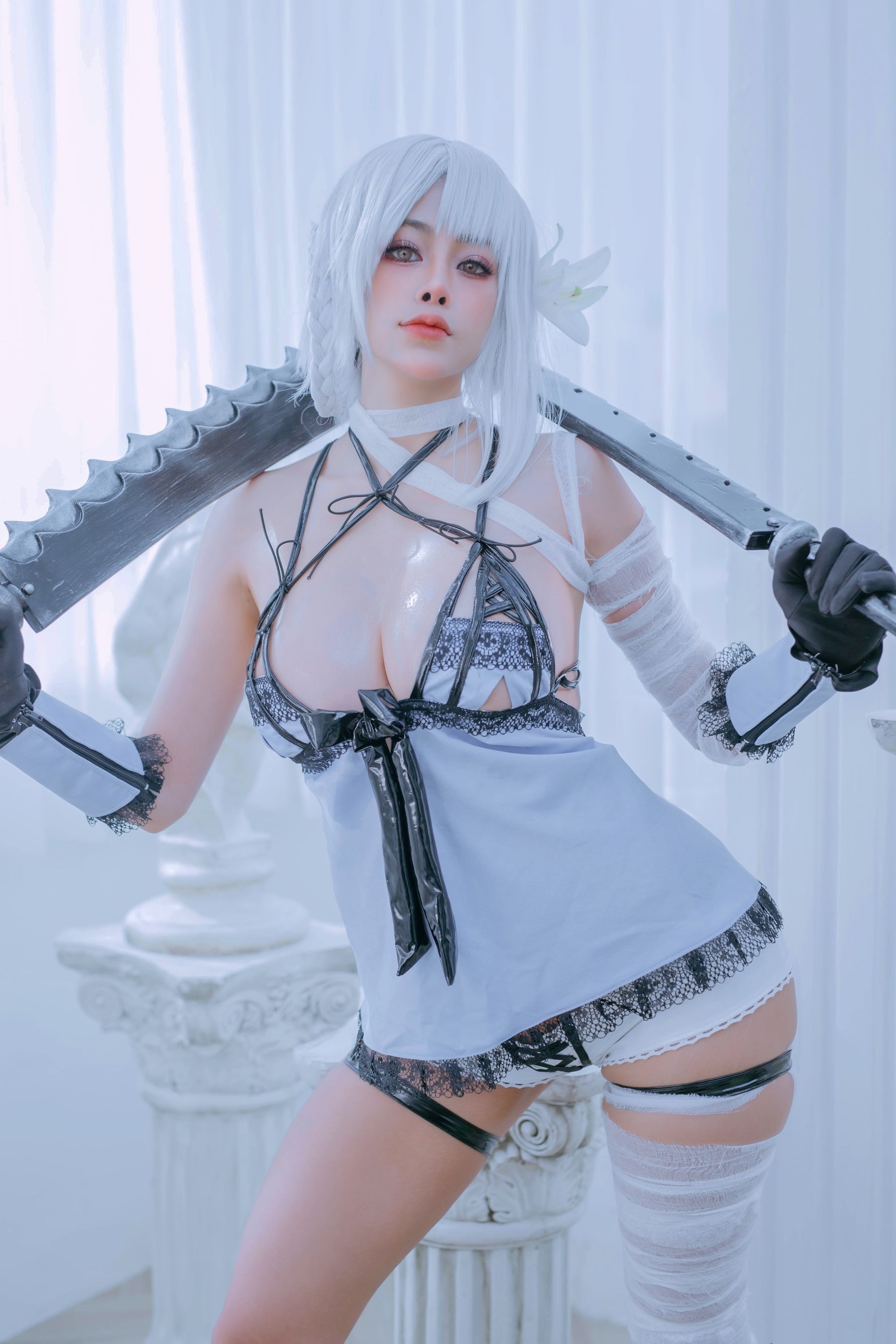 日本性感萝莉Byoru – Kainé Cosplay-第1张