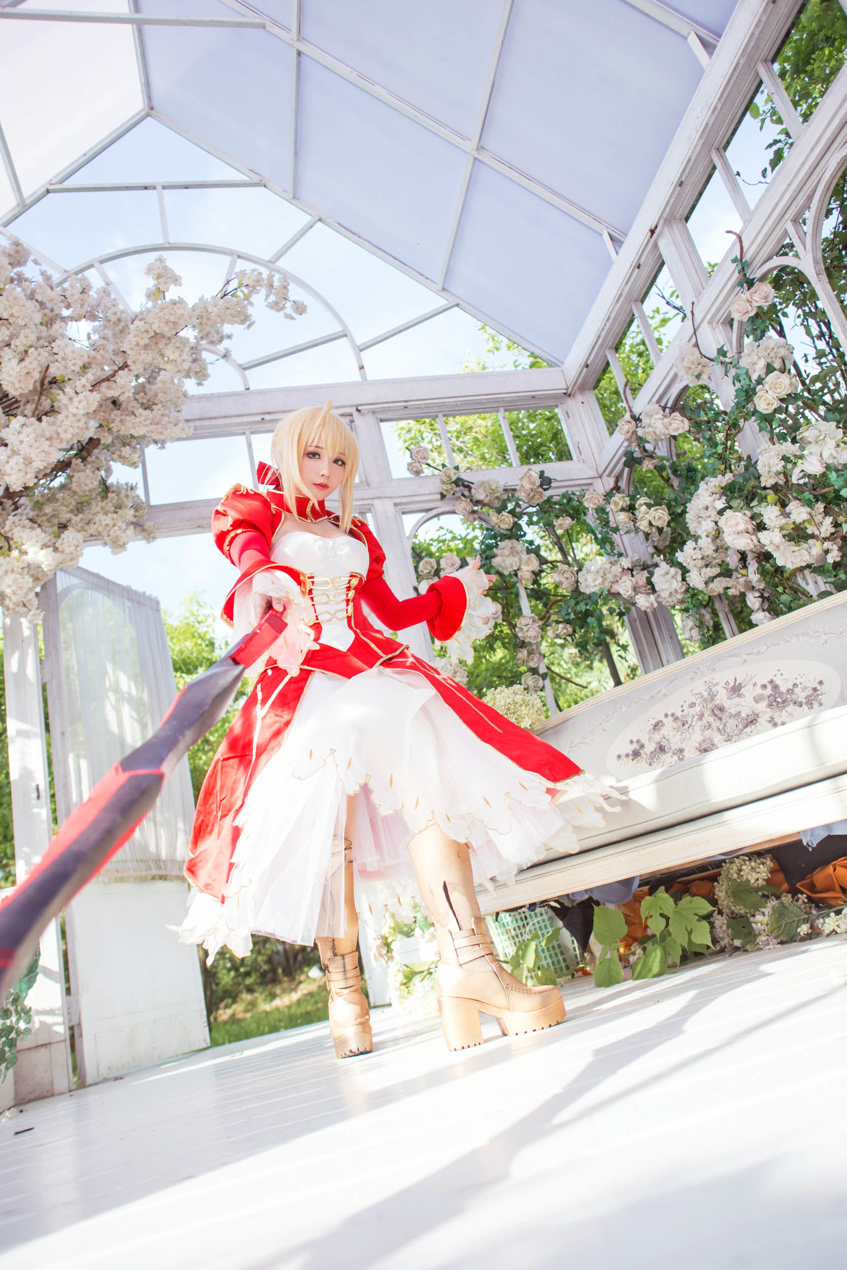Cos妹子千寻 – 尼禄Nero1 Cosplay-第42张