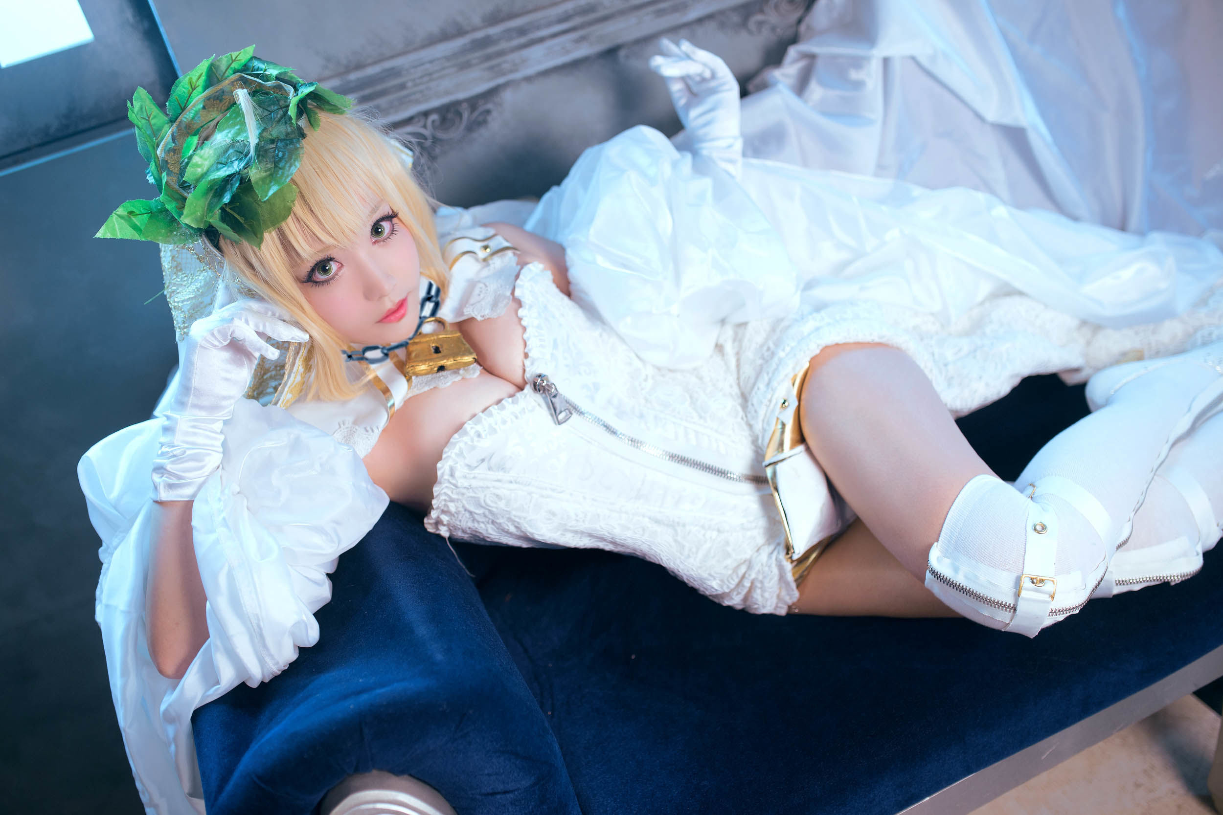 Cos妹子千寻 – 尼禄Nero1 Cosplay-第46张