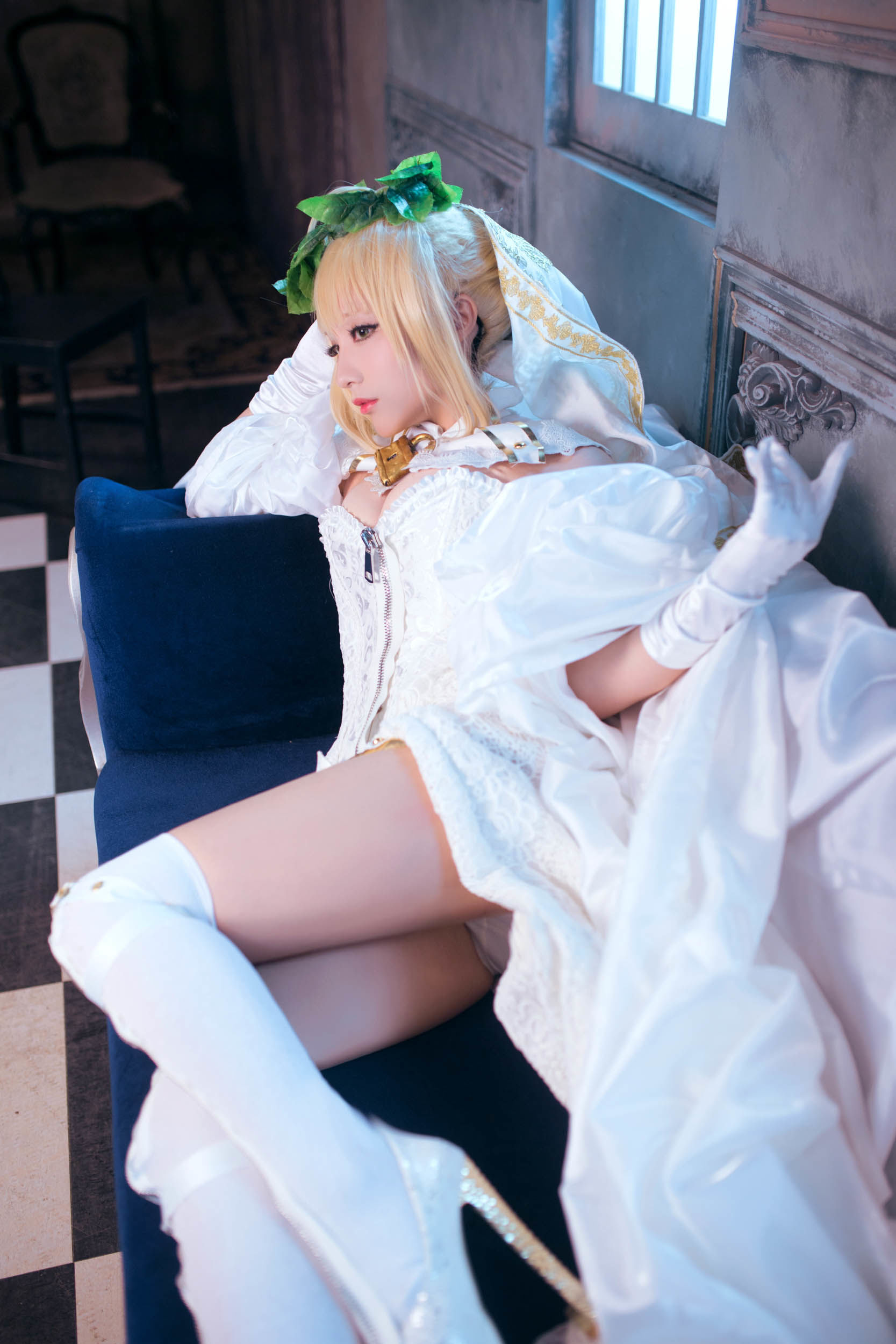 Cos妹子千寻 – 尼禄Nero1 Cosplay-第47张