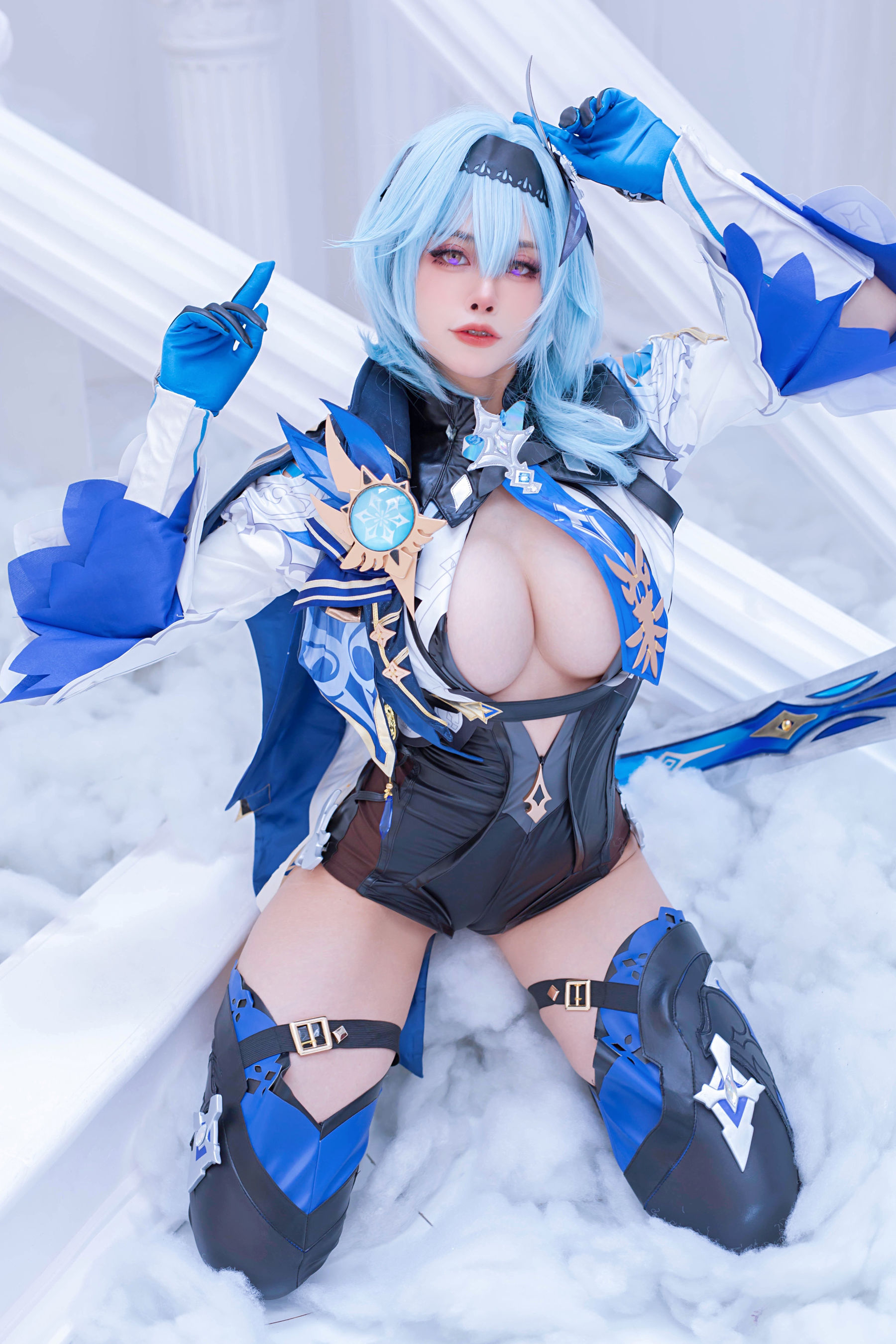 日本性感萝莉Byoru – Eula Cosplay-第2张