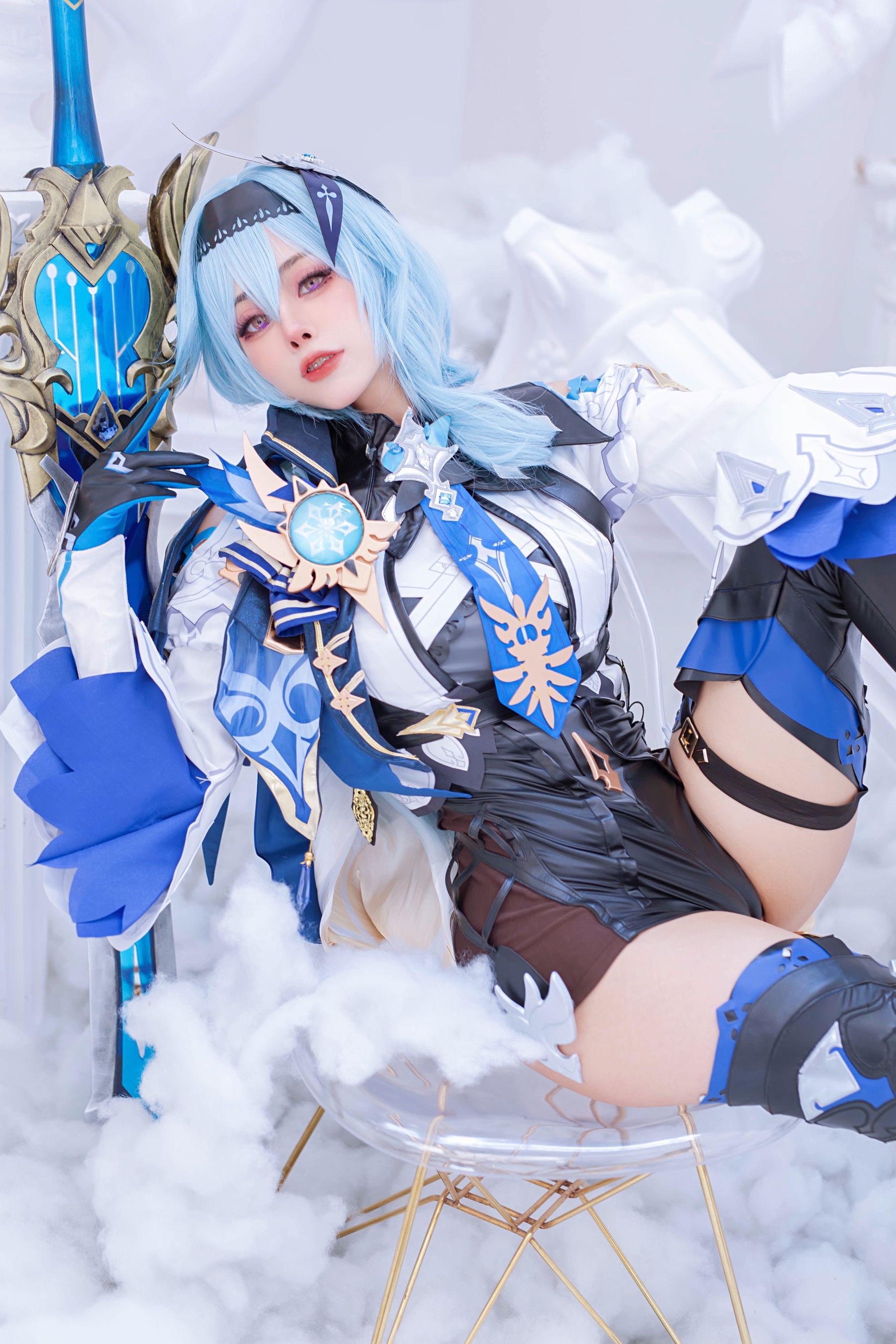 日本性感萝莉Byoru – Eula Cosplay-第4张