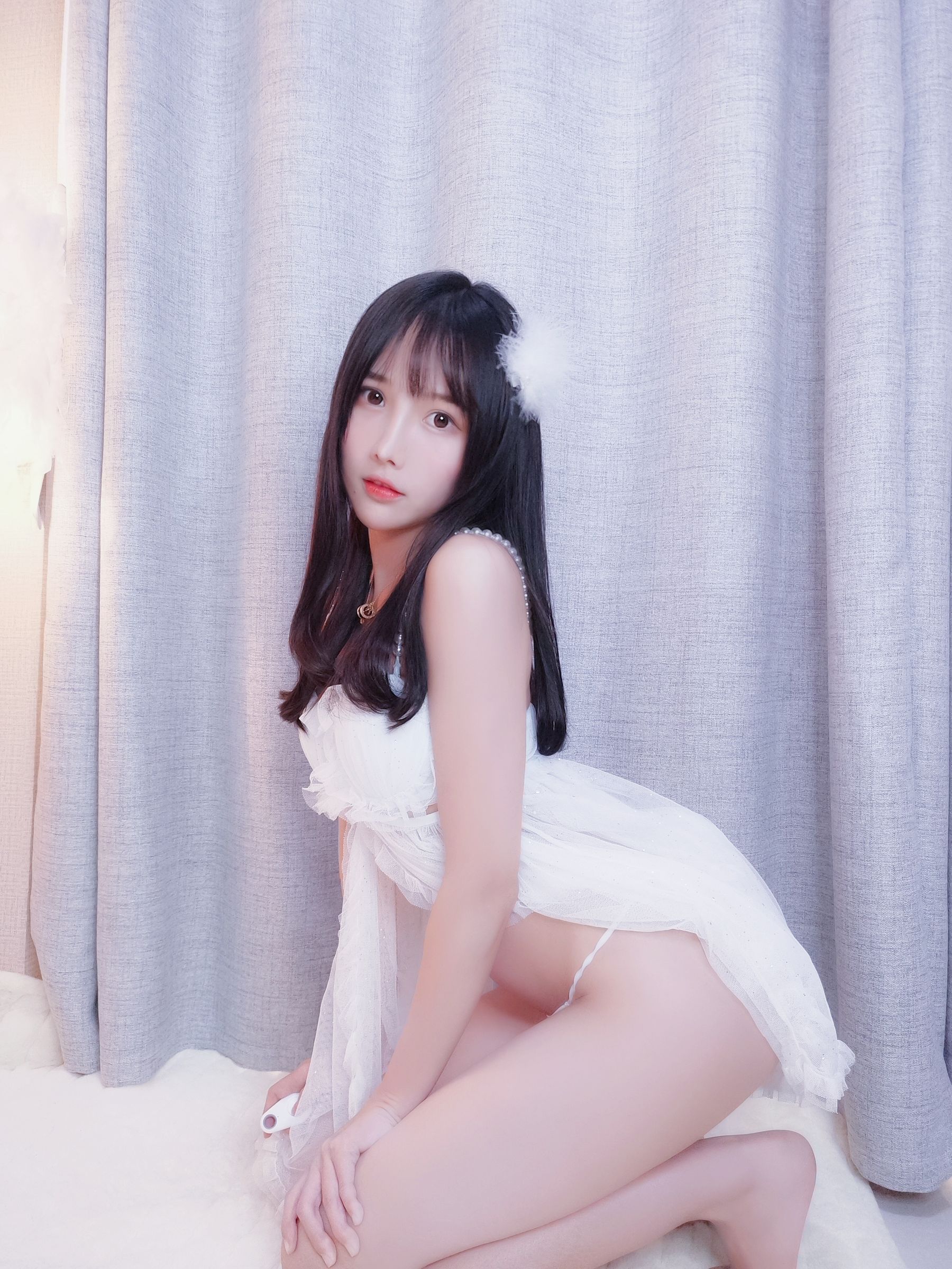 虎牙小小奶瓶儿 – 仙女兔 Cosplay-第9张